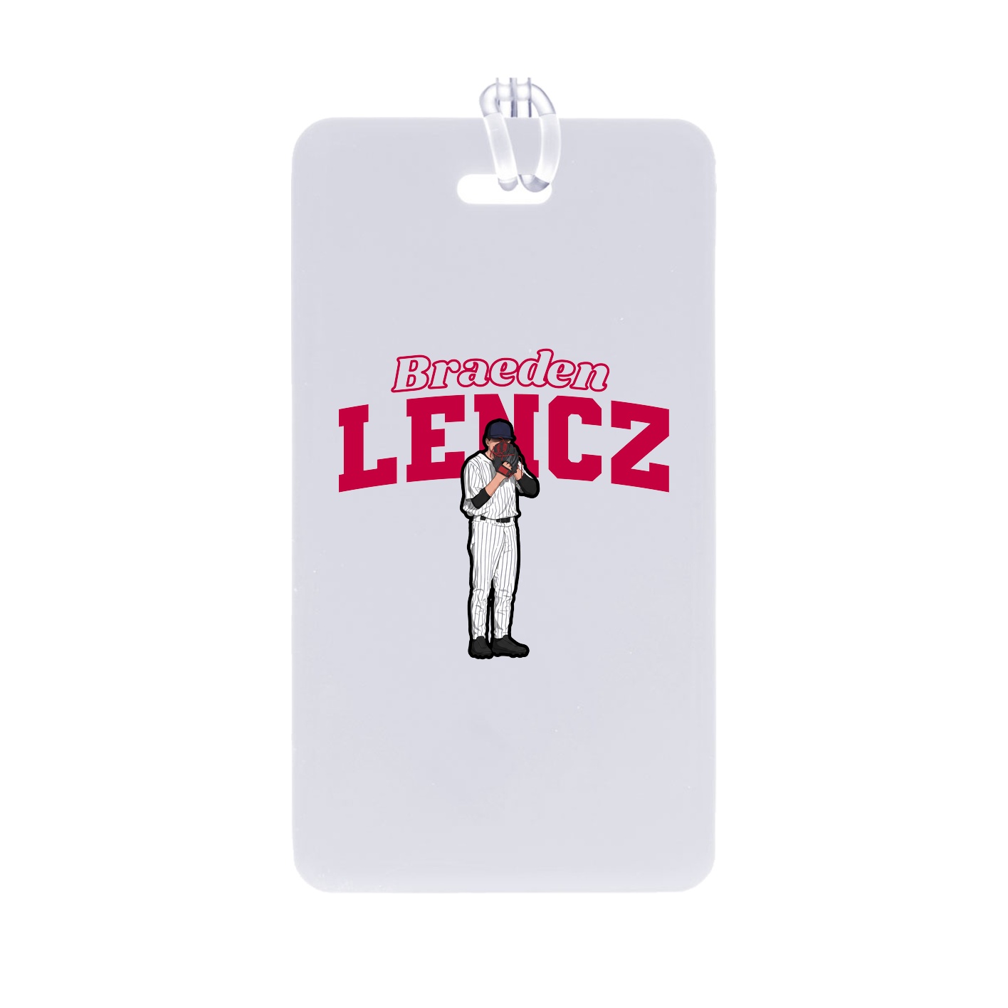 Bag Tag — Name Arch in Classic