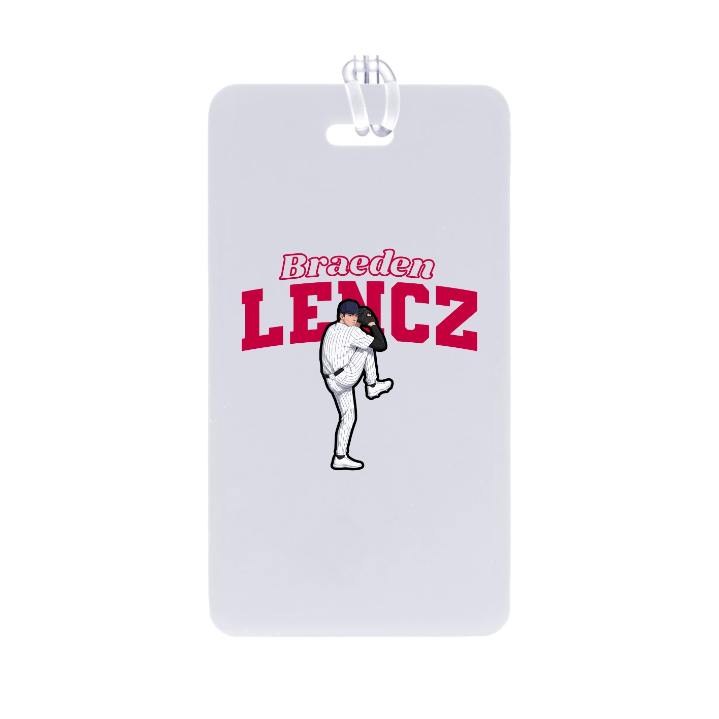 Bag Tag — Name Arch in Classic