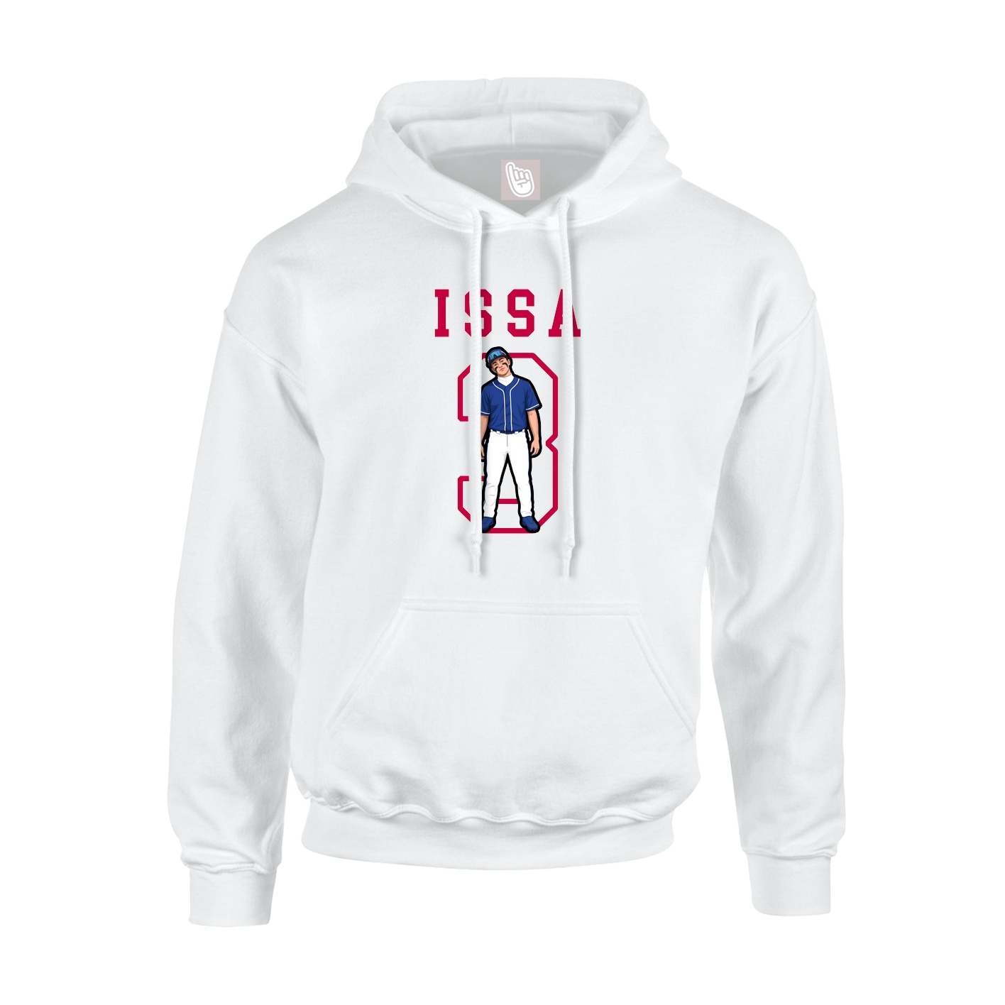 Hoodie — Shirsey in White