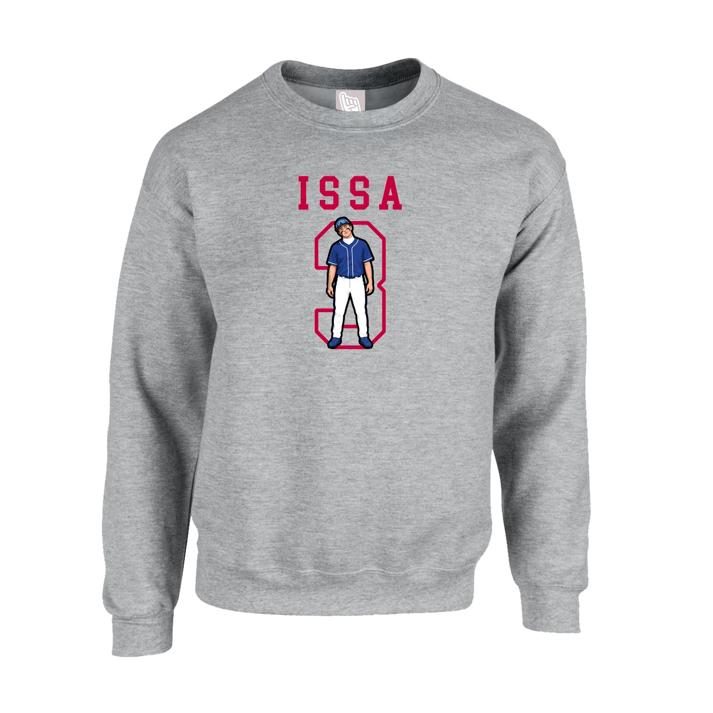 Fleece Crew — Shirsey in Grey