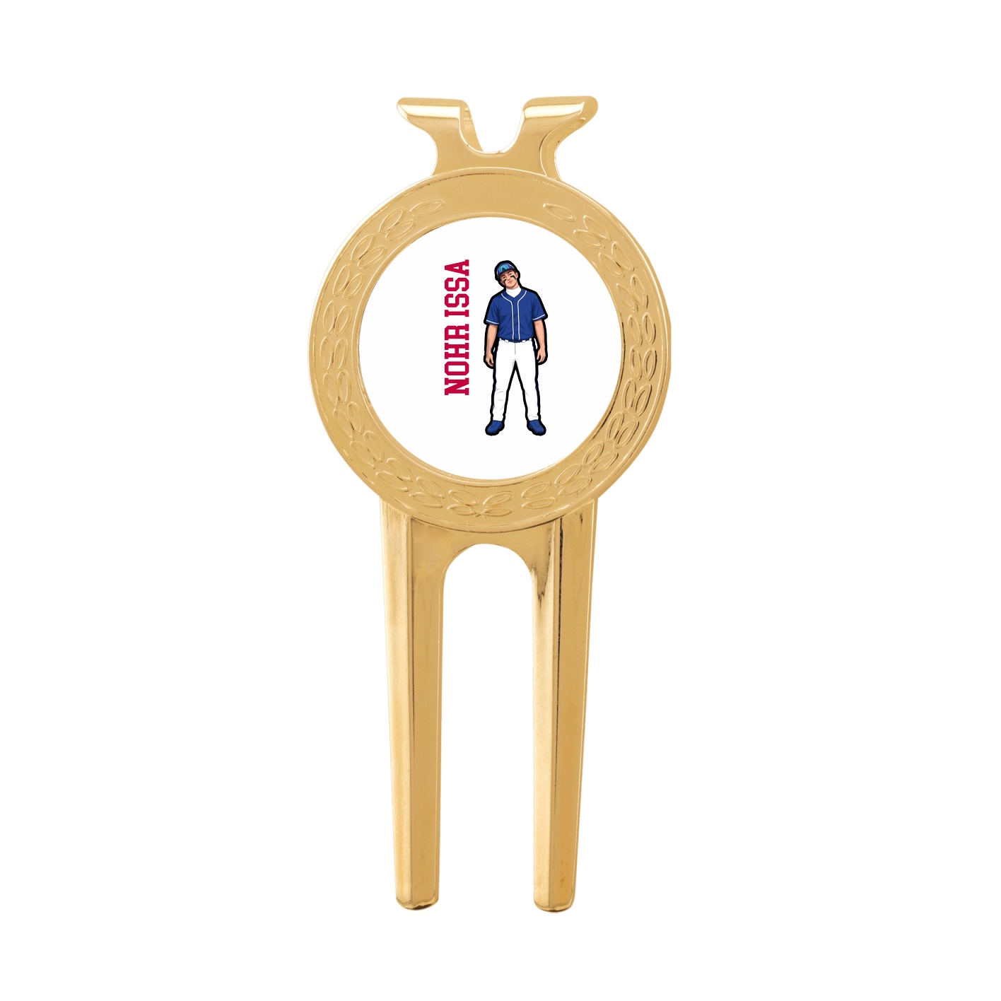 Divot Tool with Ball Marker — Name Vertical in Classic