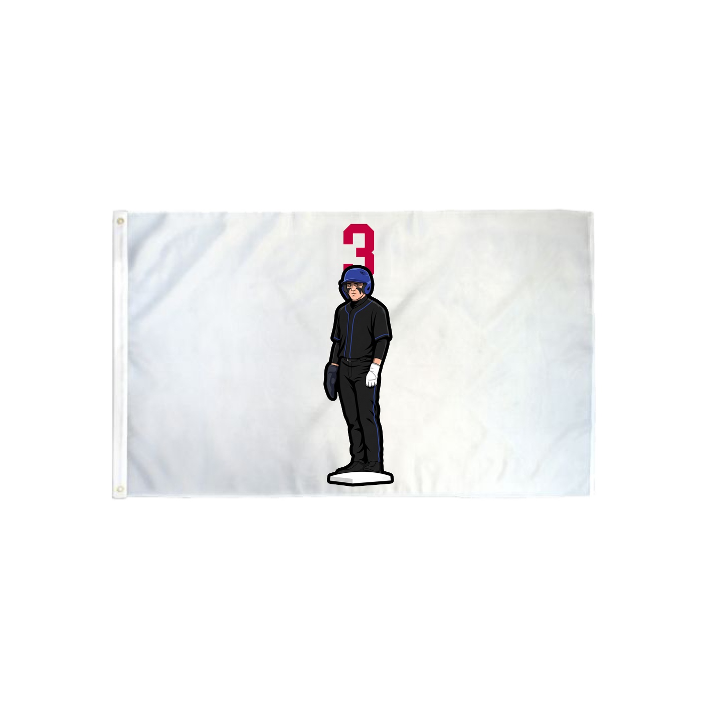 3x5 Flag — Number Top in Classic