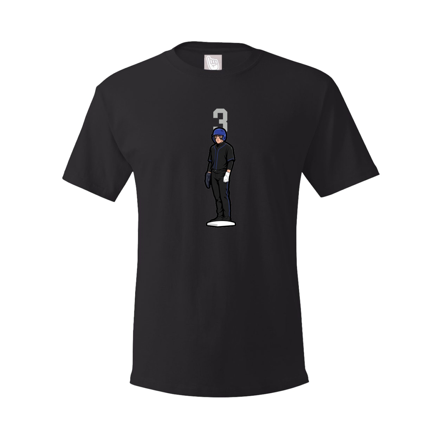 Tee — Number Top in Black