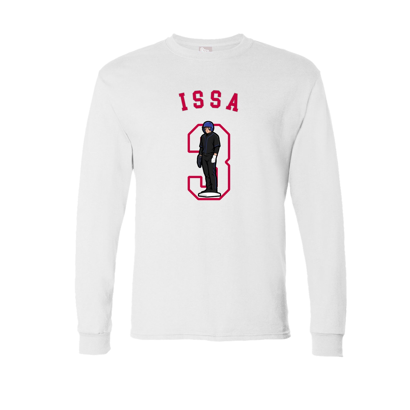 Long Sleeve Tee — Shirsey Arch in White