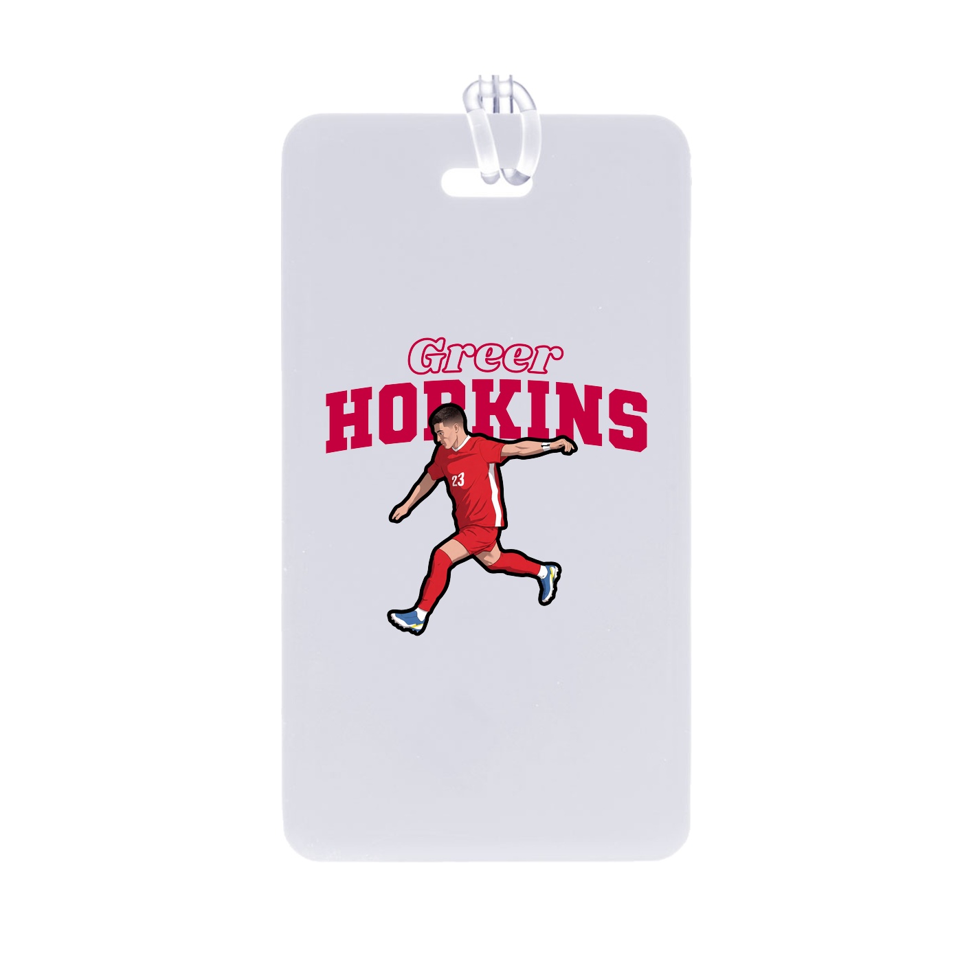 Bag Tag — Name Arch in Classic
