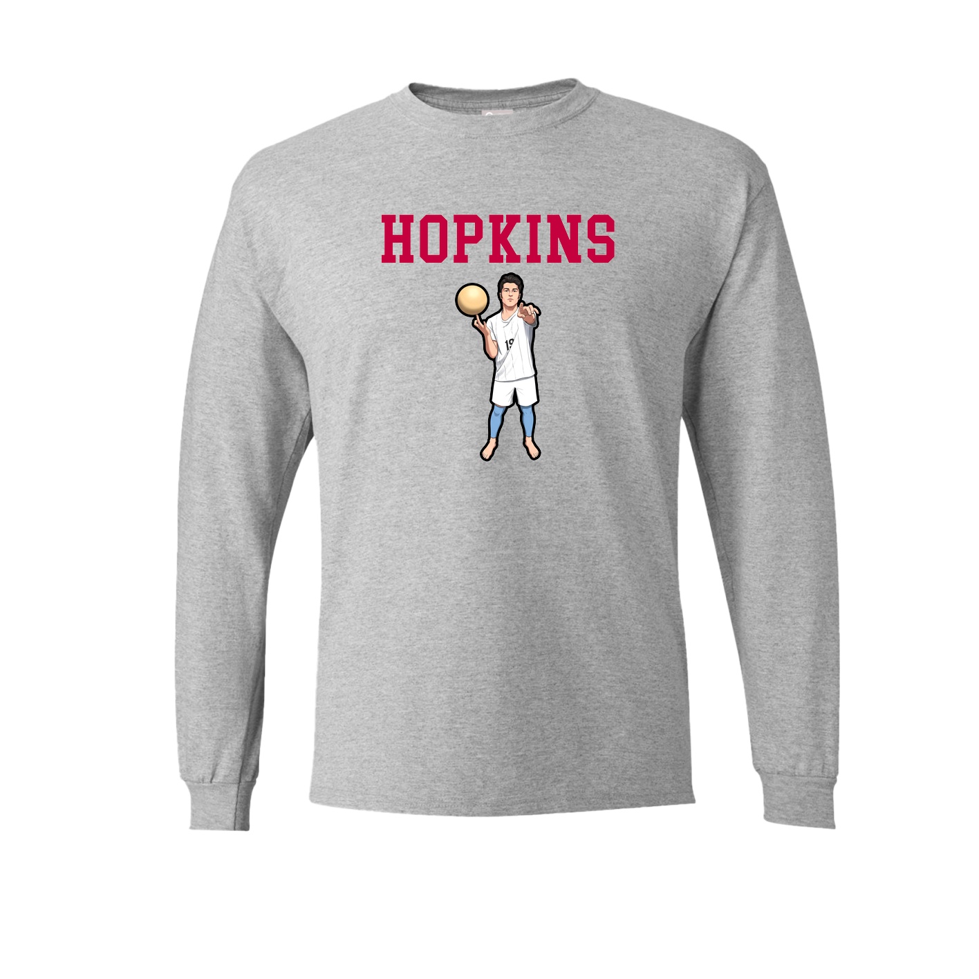 Long Sleeve Tee — Shirsey in Grey