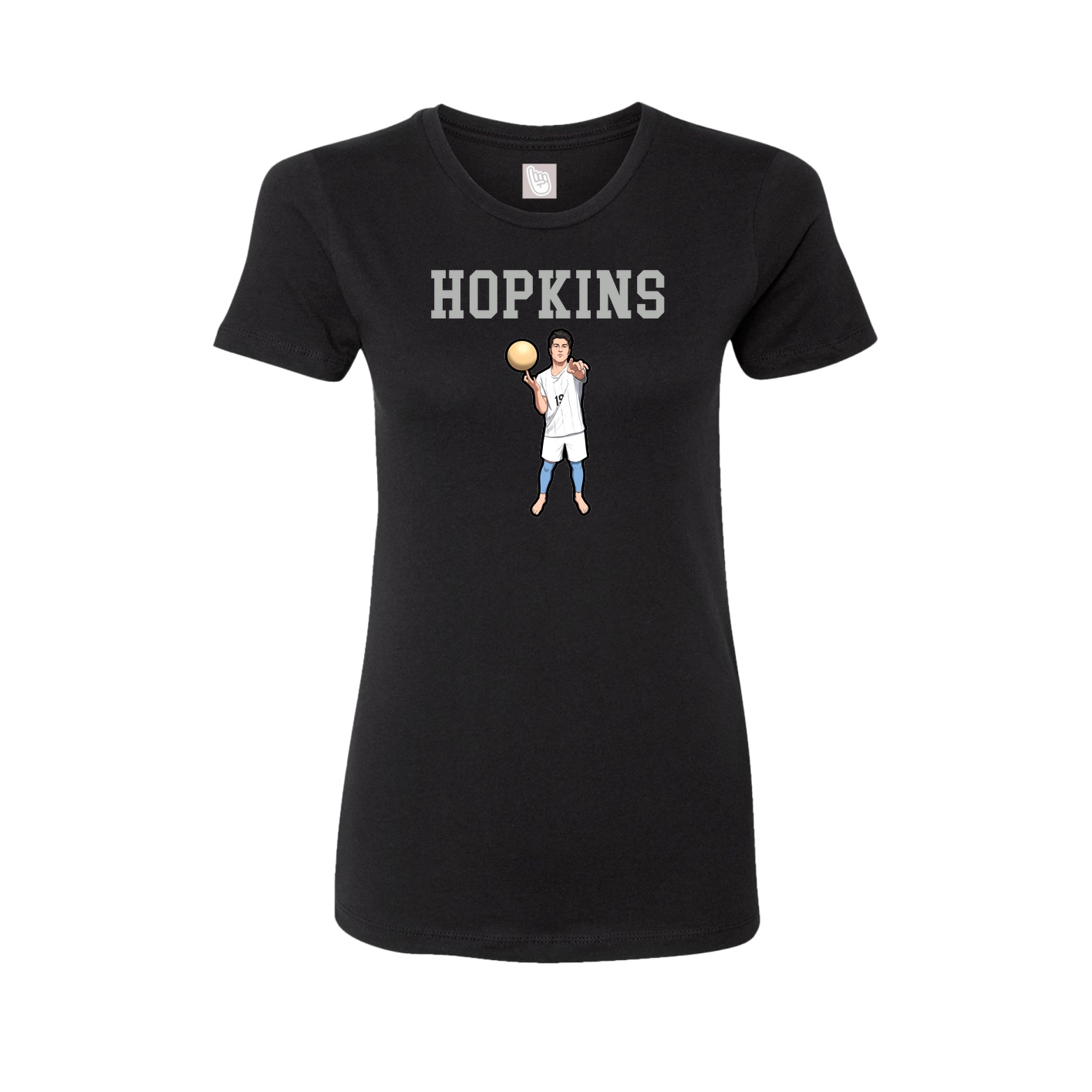 Fitted Women's Tee — Shirsey in Black