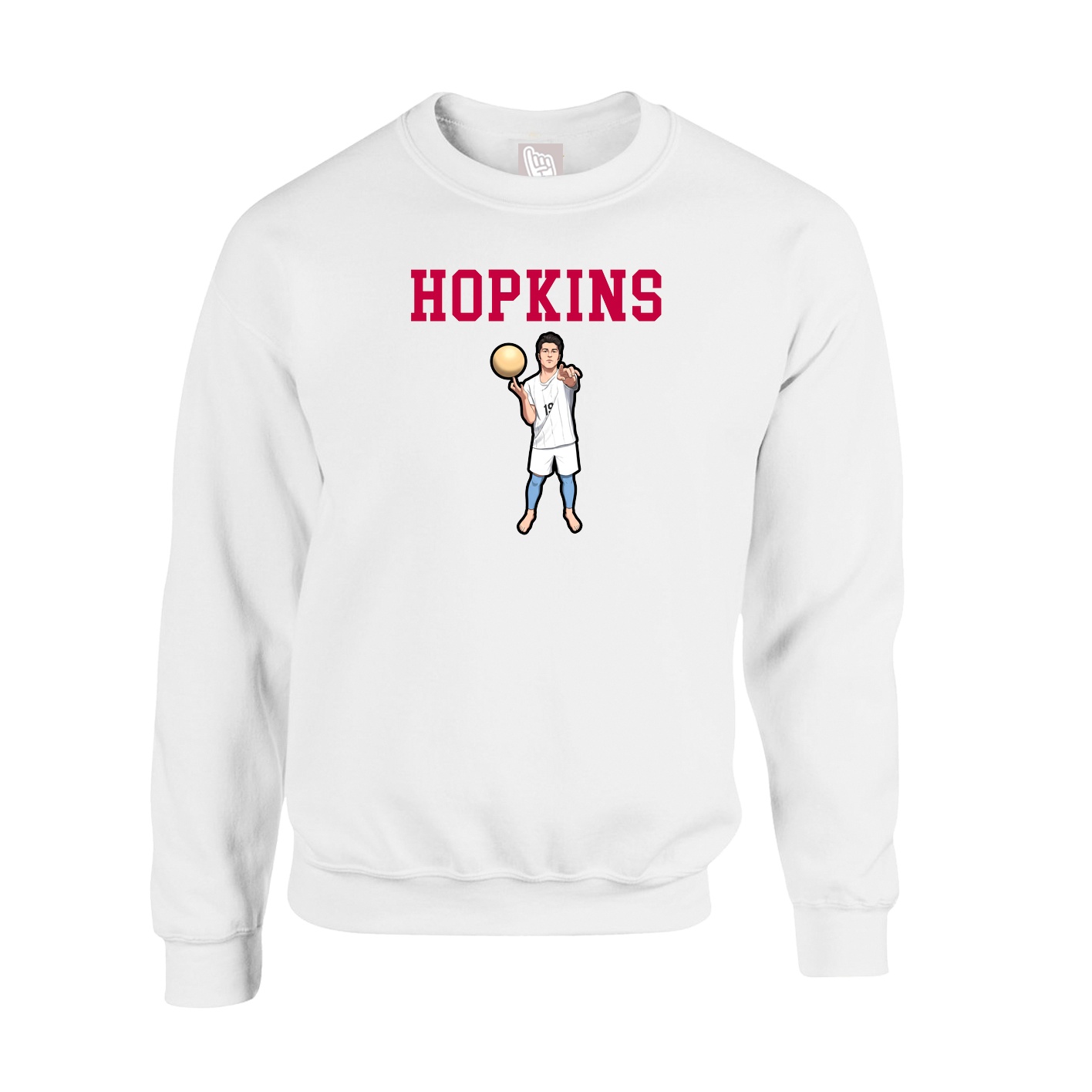 Fleece Crew — Shirsey in White