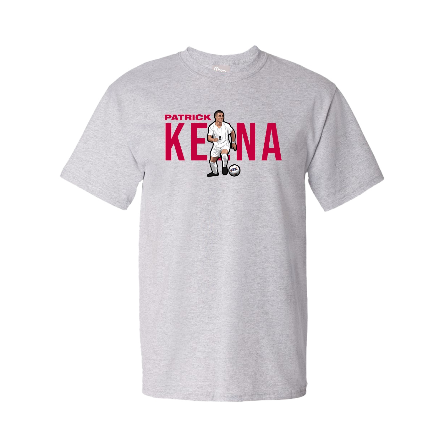 Youth Tee — Player Name in Grey