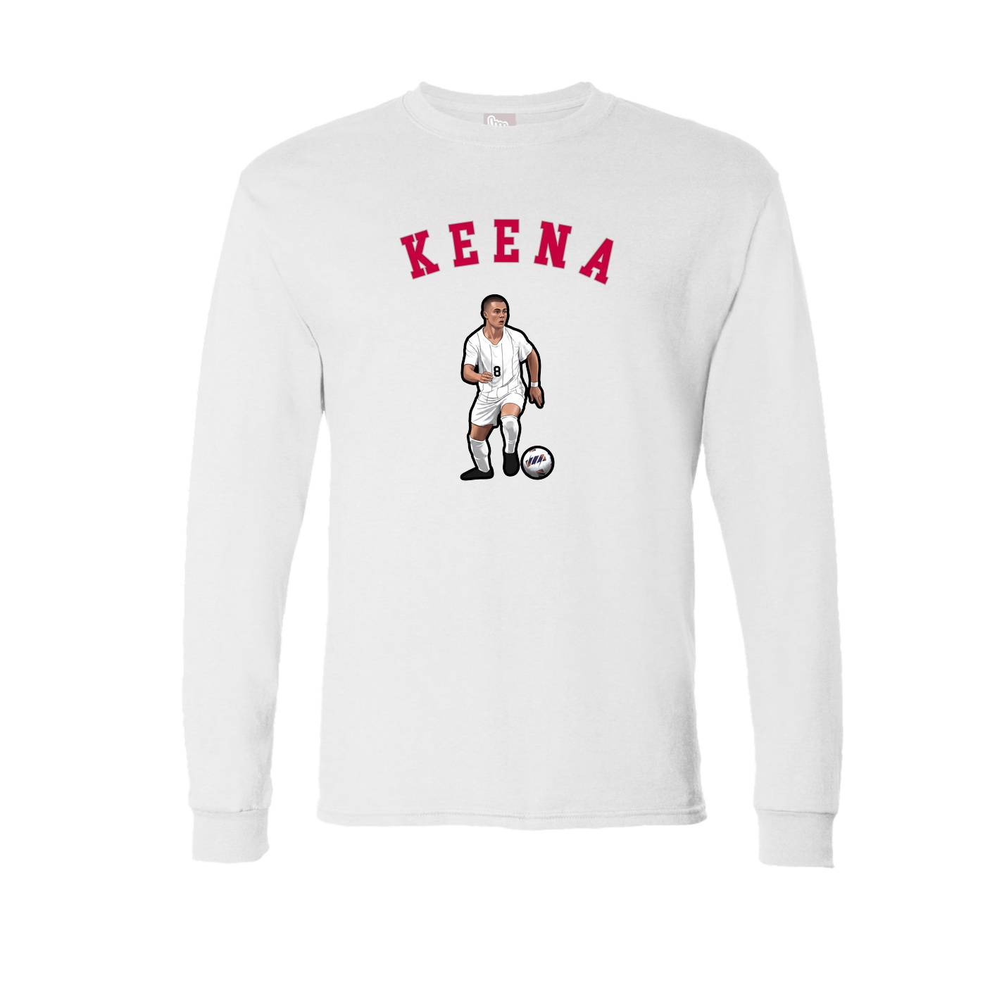 Long Sleeve Tee — Shirsey Arch in White