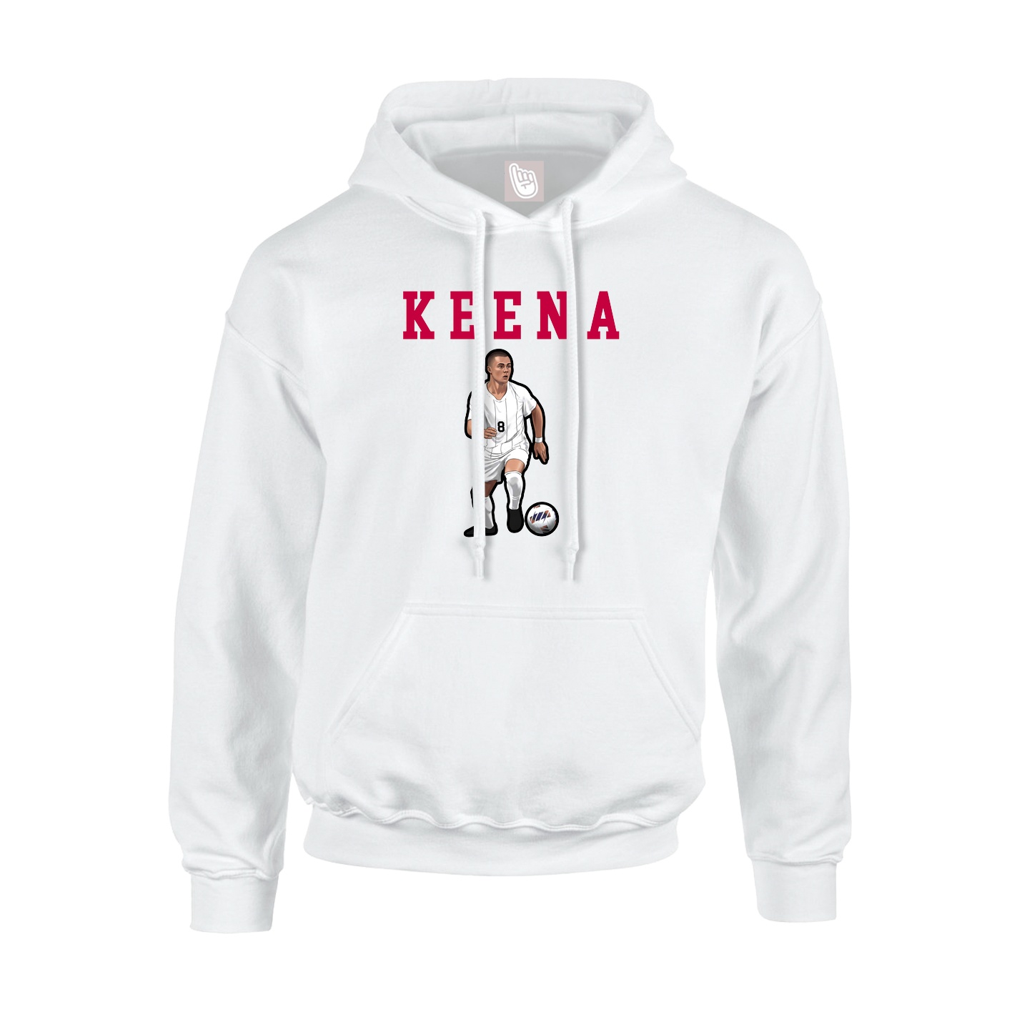 Youth Hoodie — Shirsey in White