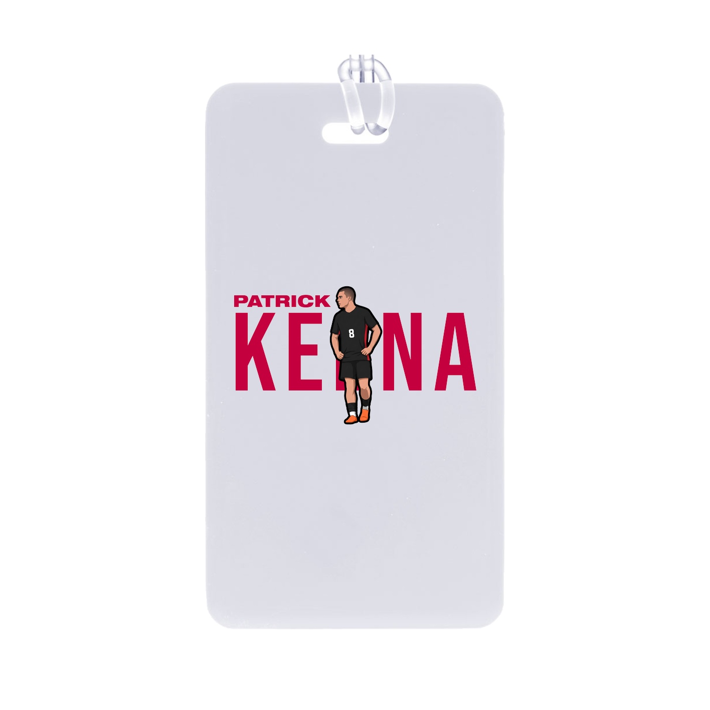 Bag Tag — Player Name in Classic