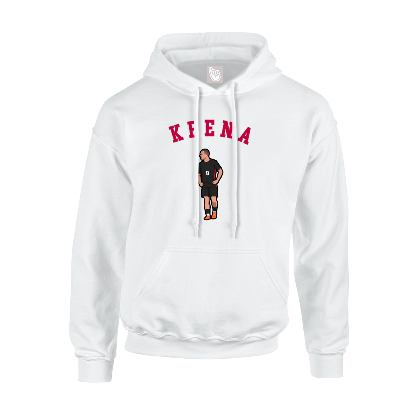 Hoodie — Shirsey Arch in White