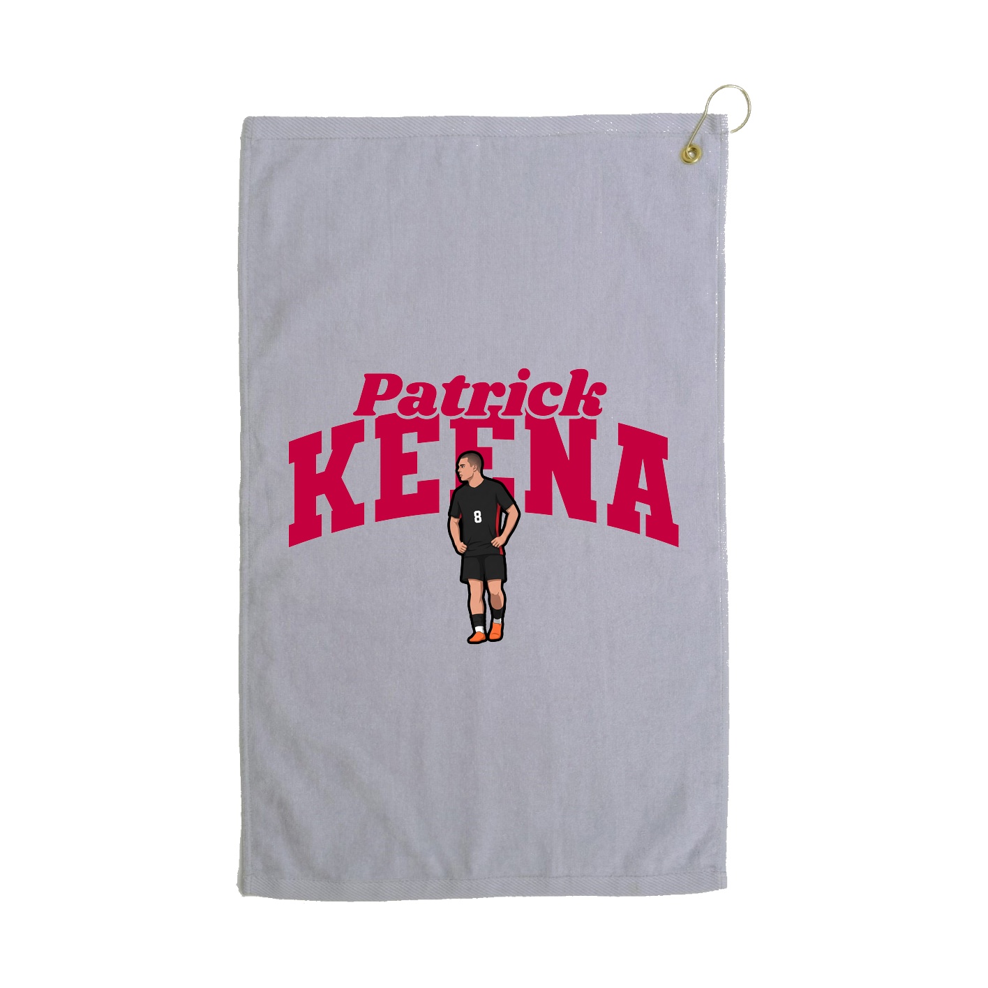 Golf Towel — Signature Arch in Grey