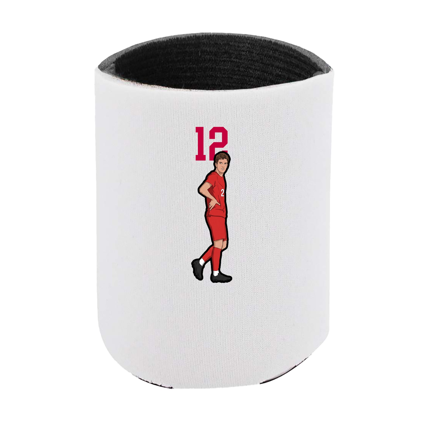 Can Holder — Number Top in White