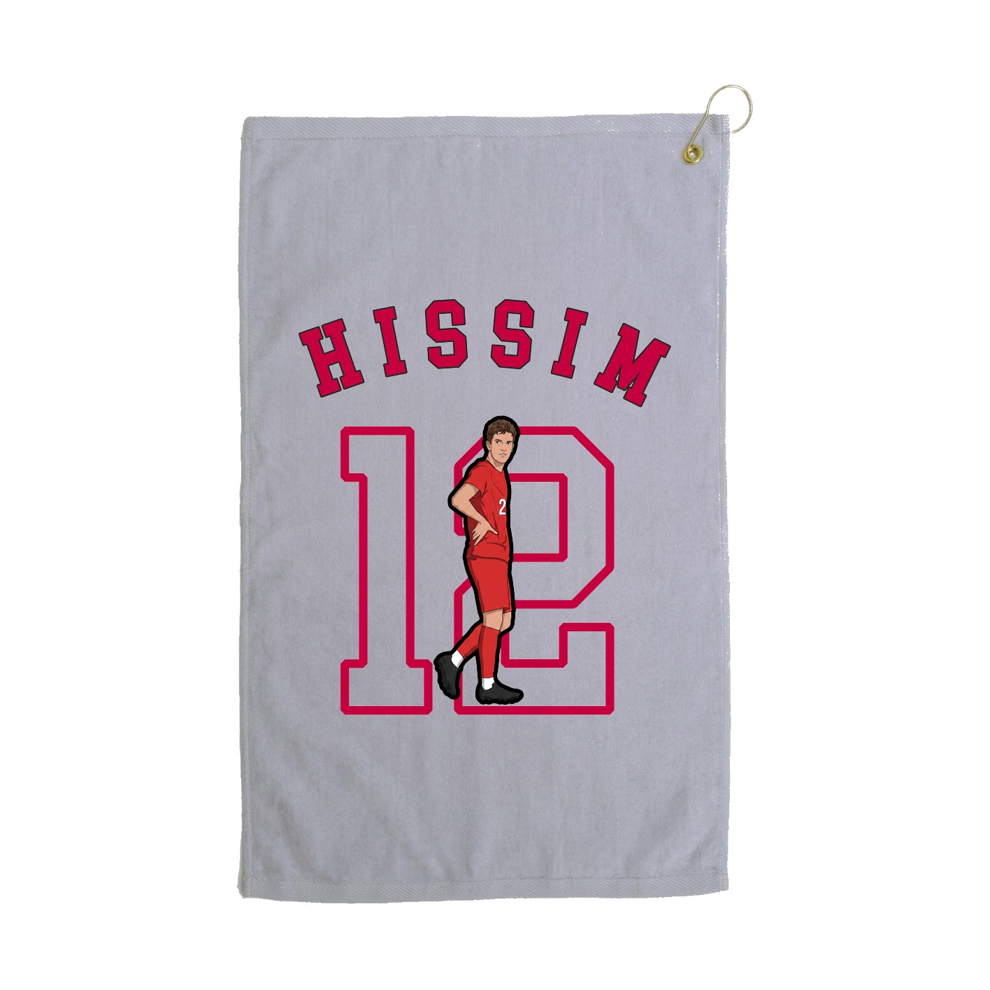 Golf Towel — Shirsey Arch in Grey