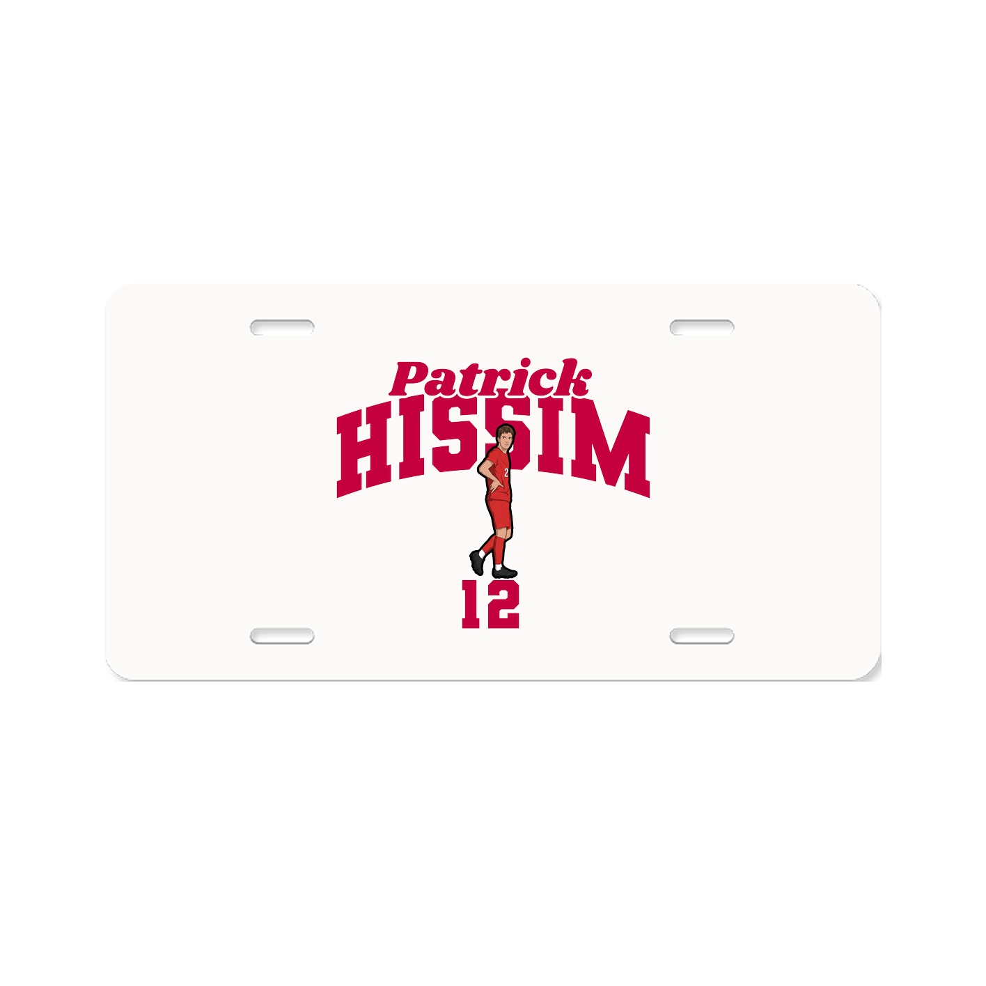 License Plate — Signature Arch in Classic