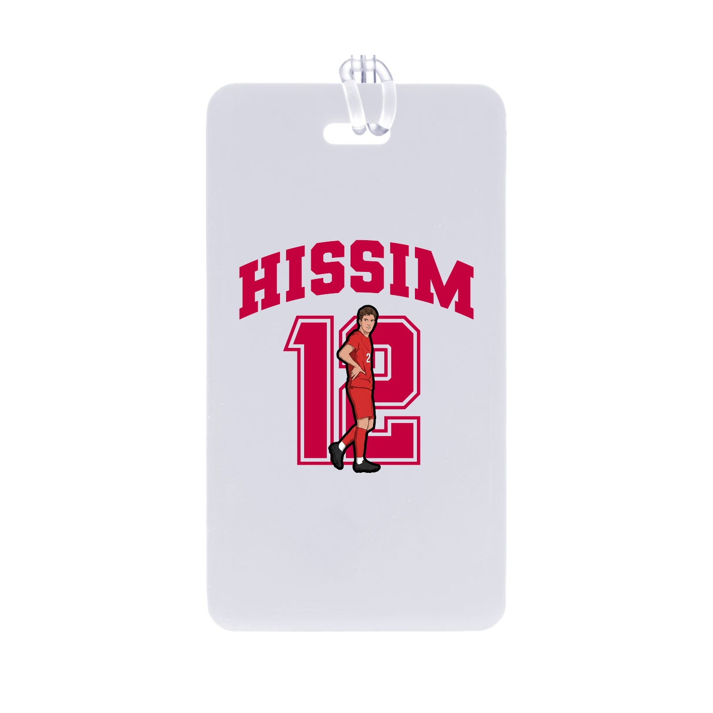 Bag Tag — Number in Classic