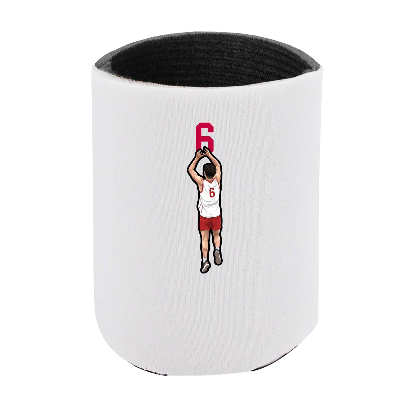 Can Holder — Number Top in White