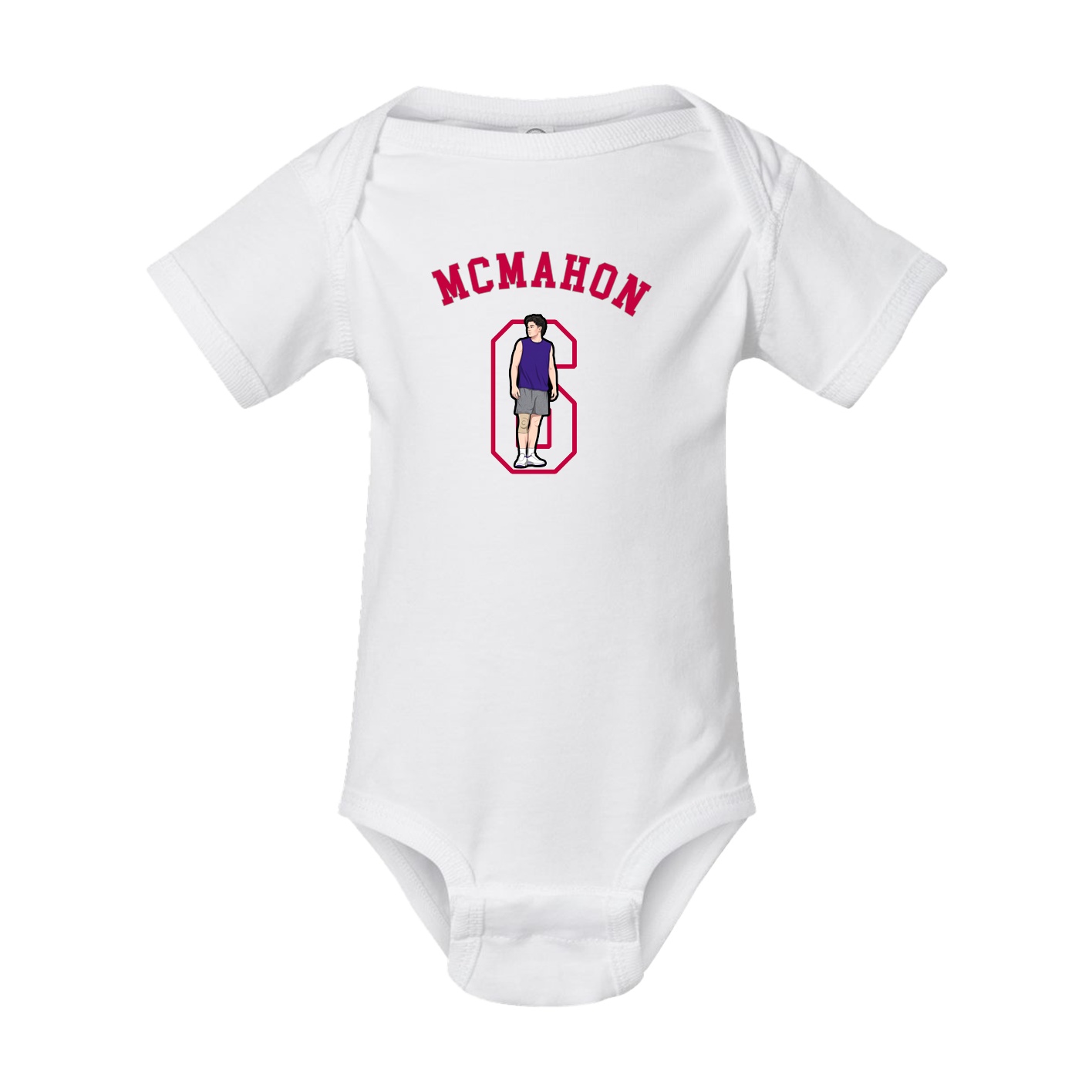 Baby Onesie — Shirsey Arch in White