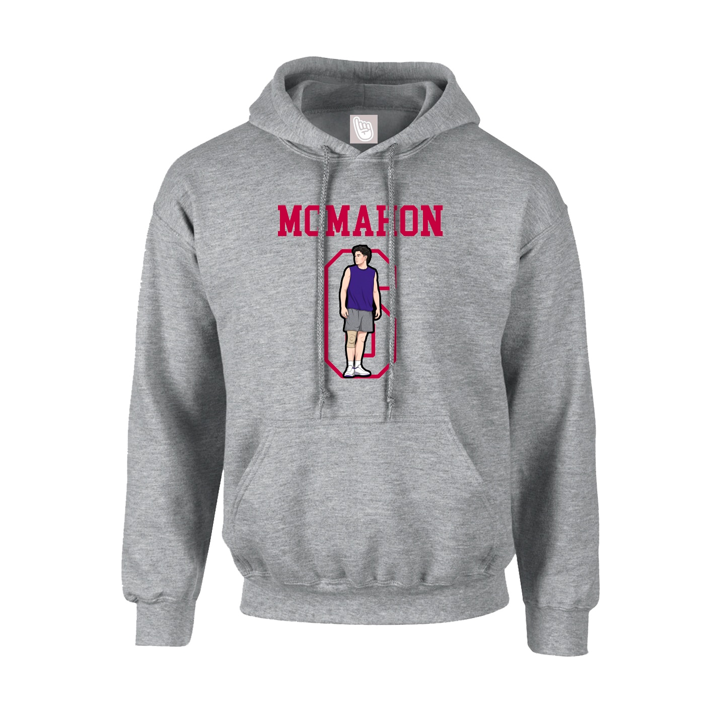 Hoodie — Shirsey in Grey