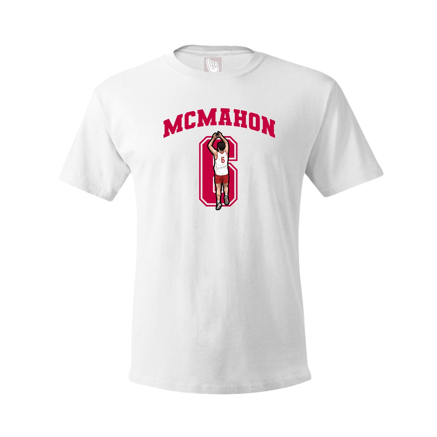Tee — Number in White