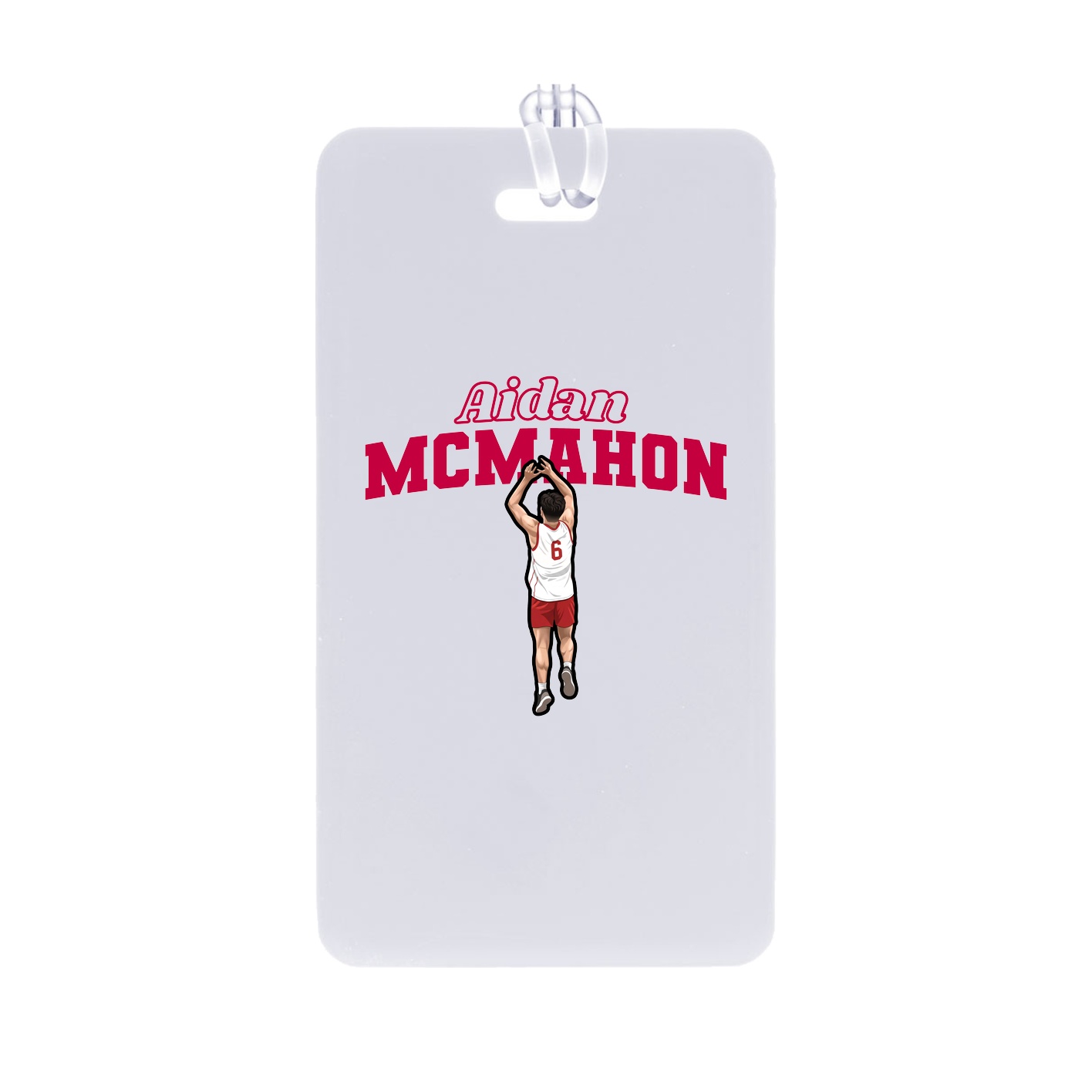 Bag Tag — Name Arch in Classic