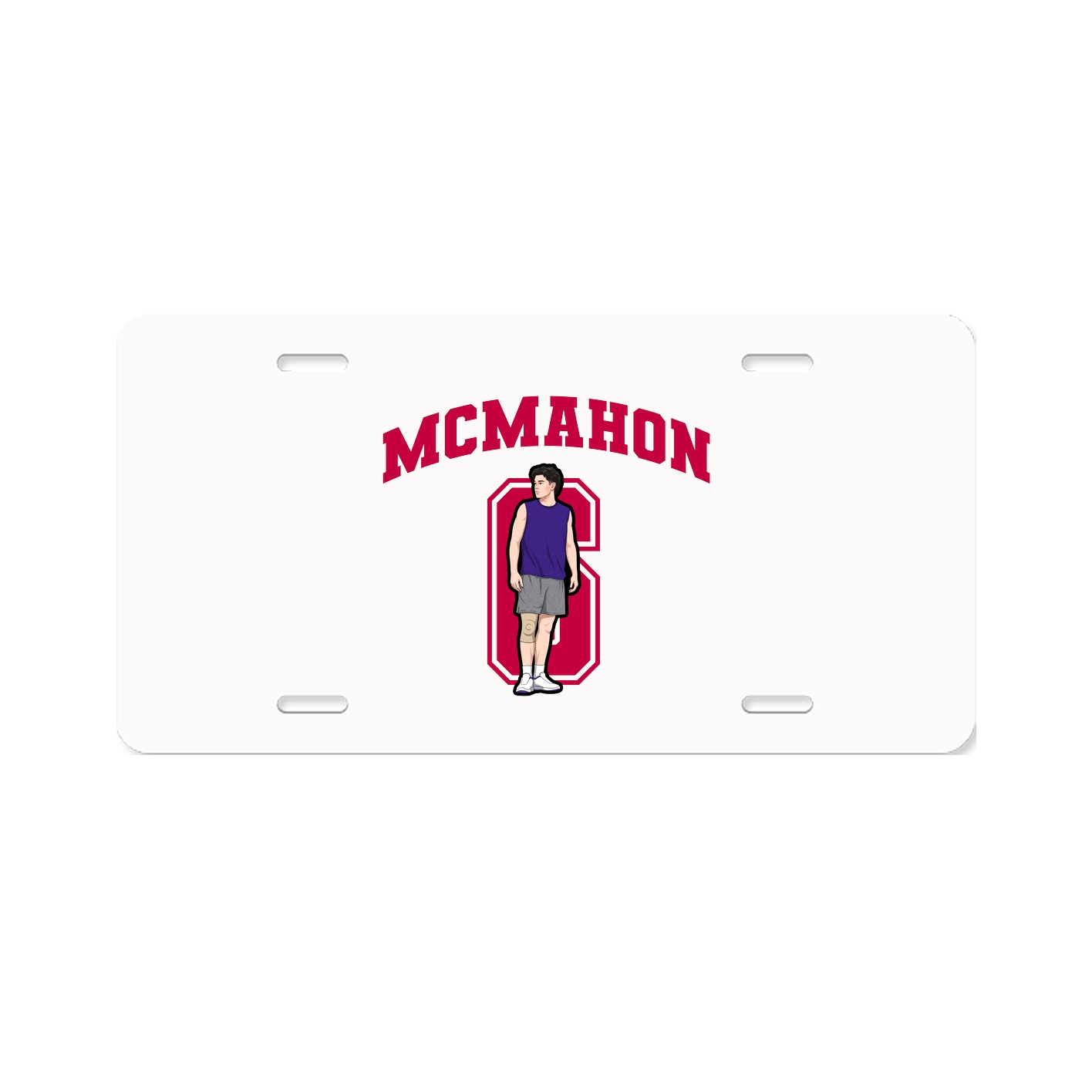 License Plate — Number in Classic