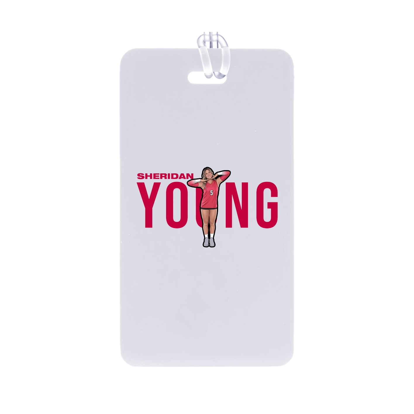 Bag Tag — Player Name in Classic