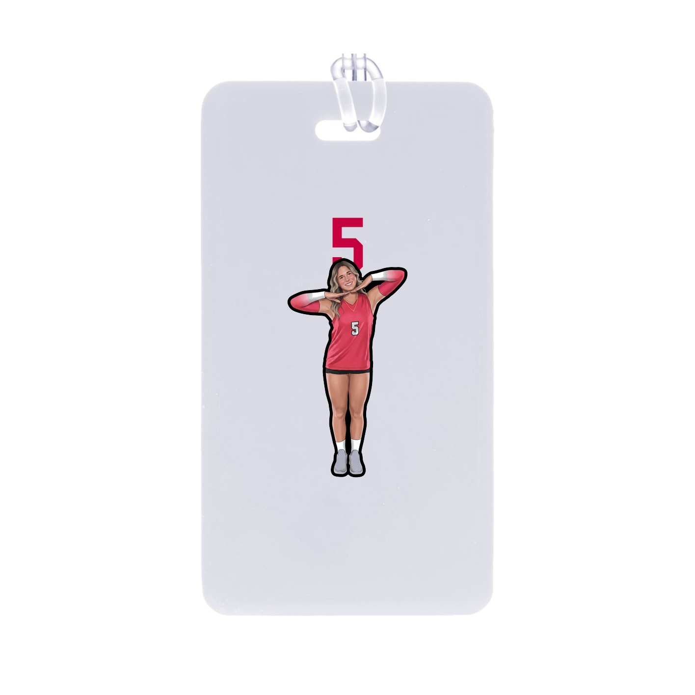 Bag Tag — Number Top in Classic