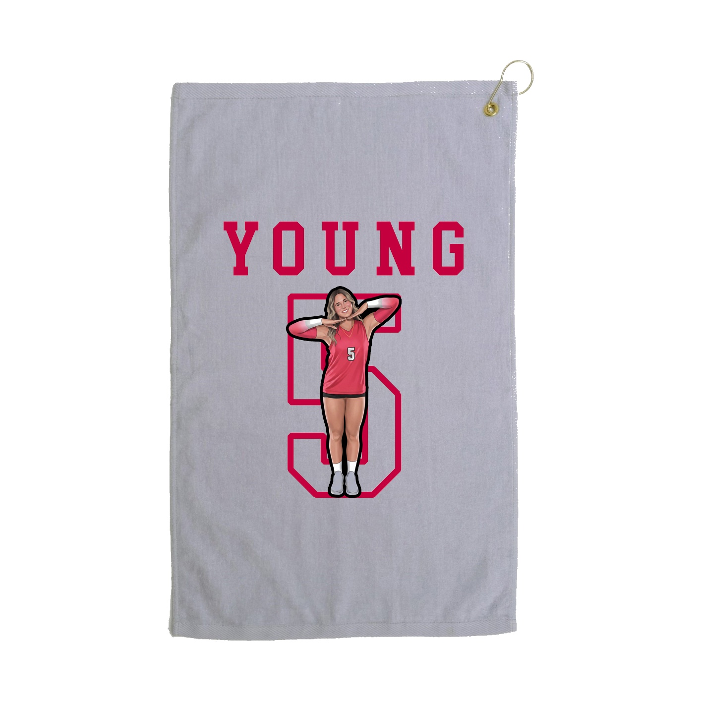 Golf Towel — Shirsey in Grey