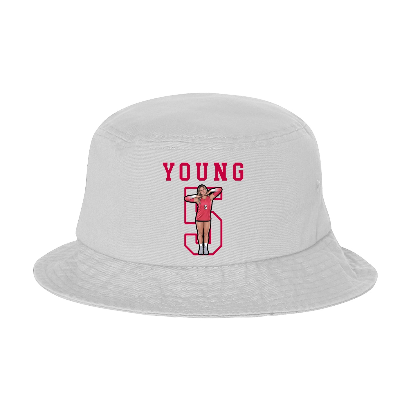 Bucket Cap — Shirsey in White