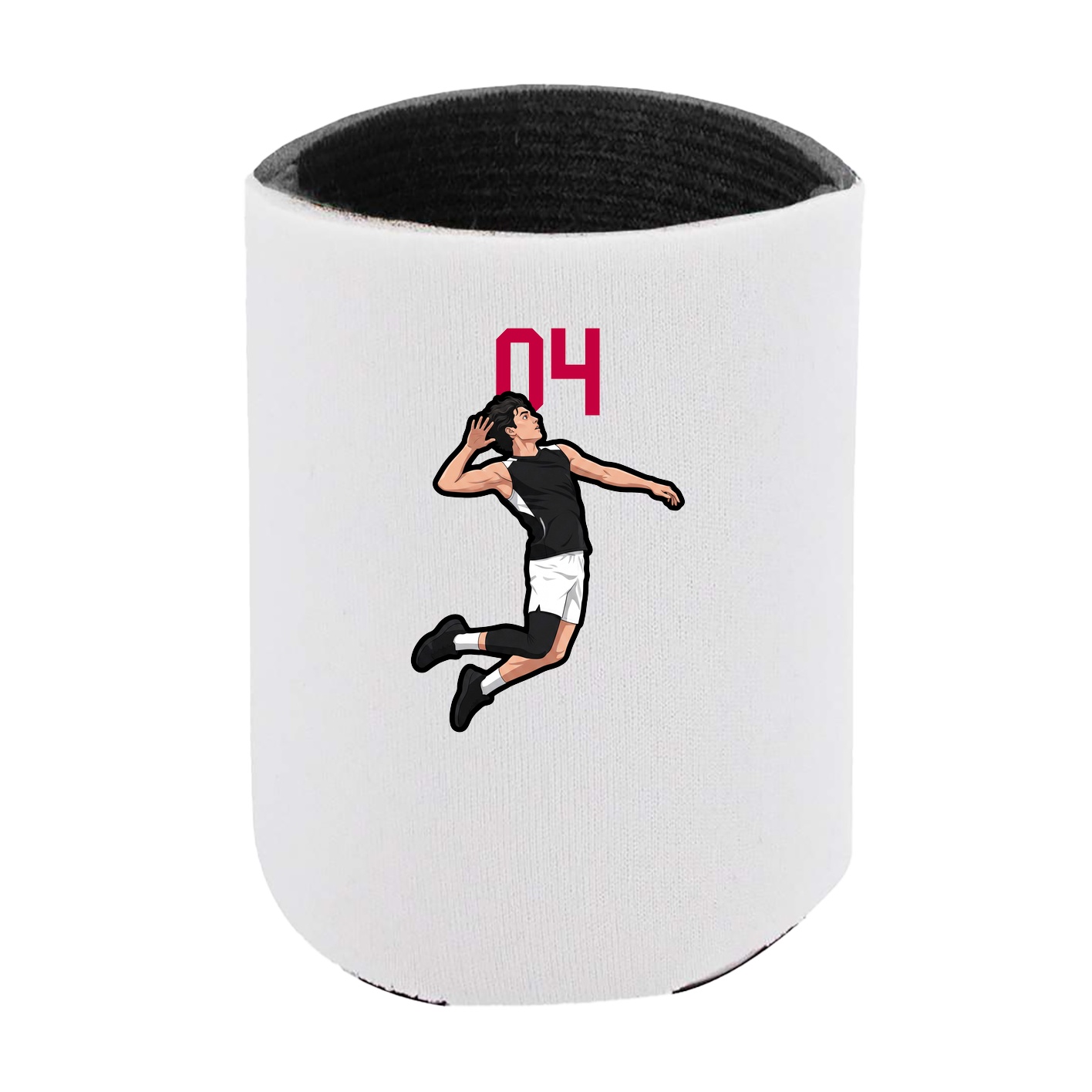 Can Holder — Number Top in White