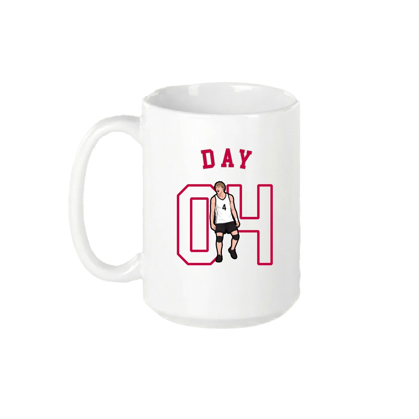 15oz Coffee Mug — Shirsey Arch in White