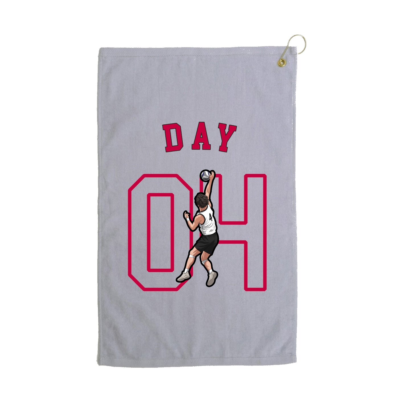 Golf Towel — Shirsey Arch in Grey