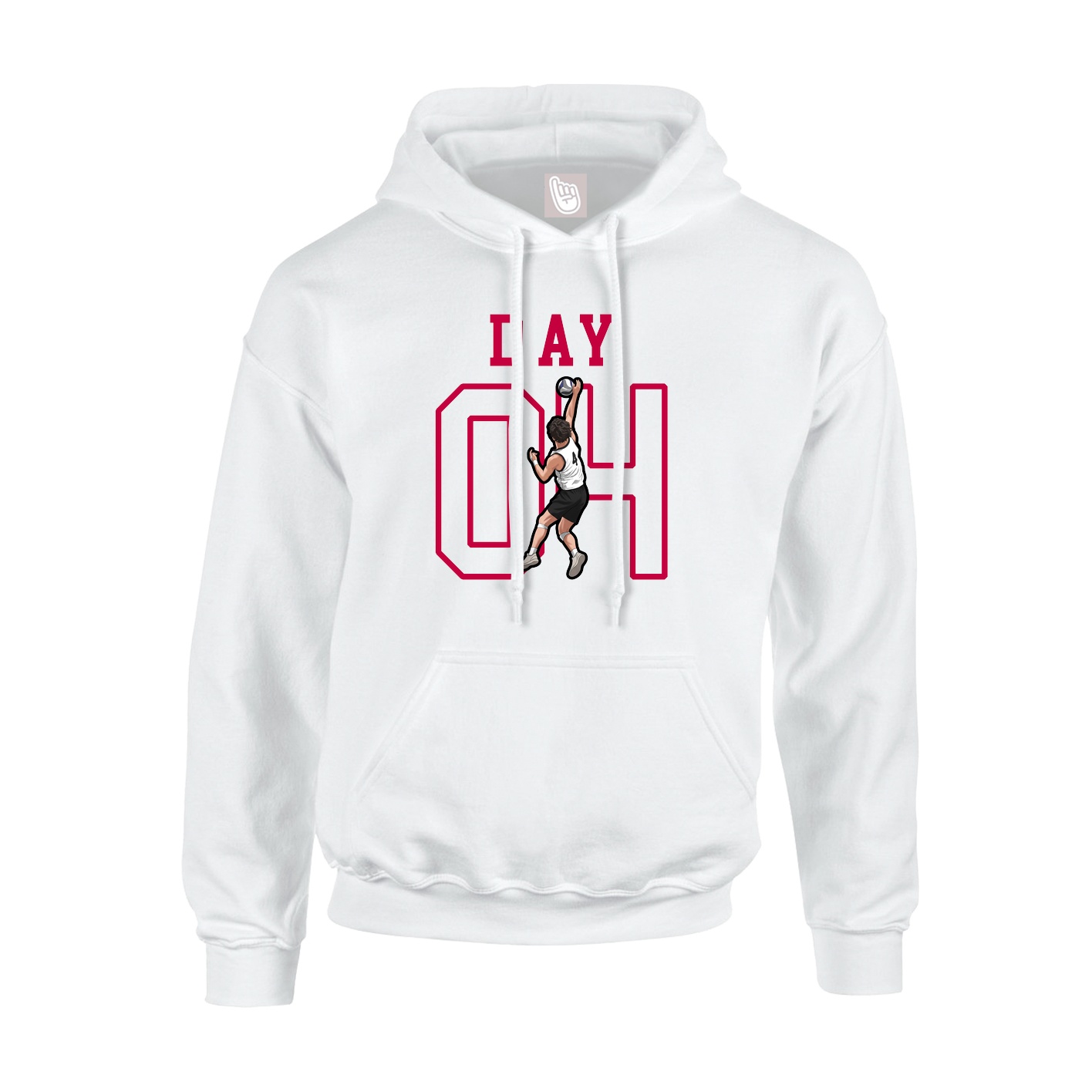Youth Hoodie — Shirsey in White