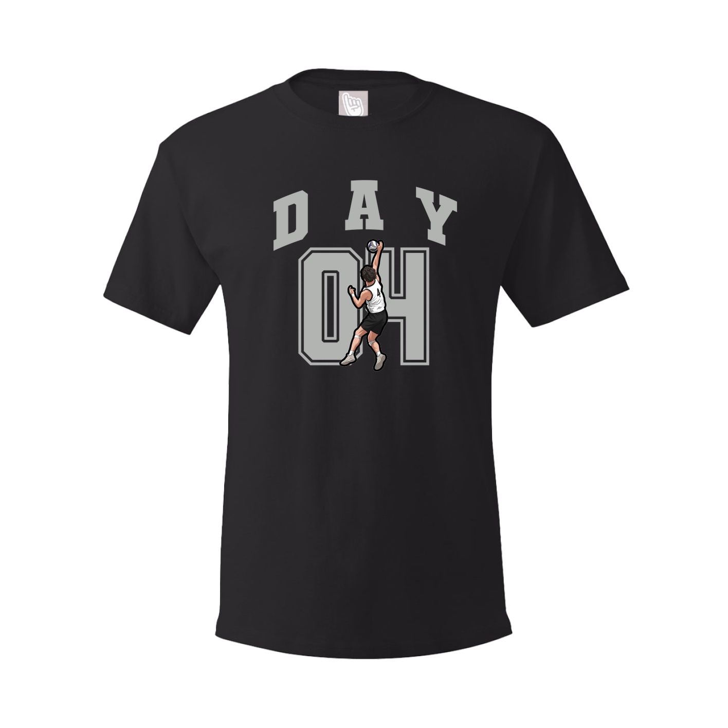Youth Tee — Number in Black