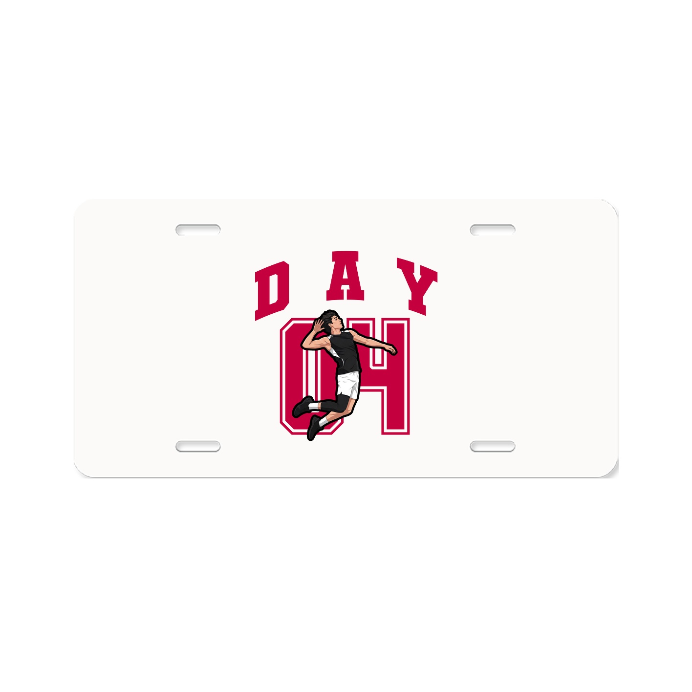 License Plate — Number in Classic