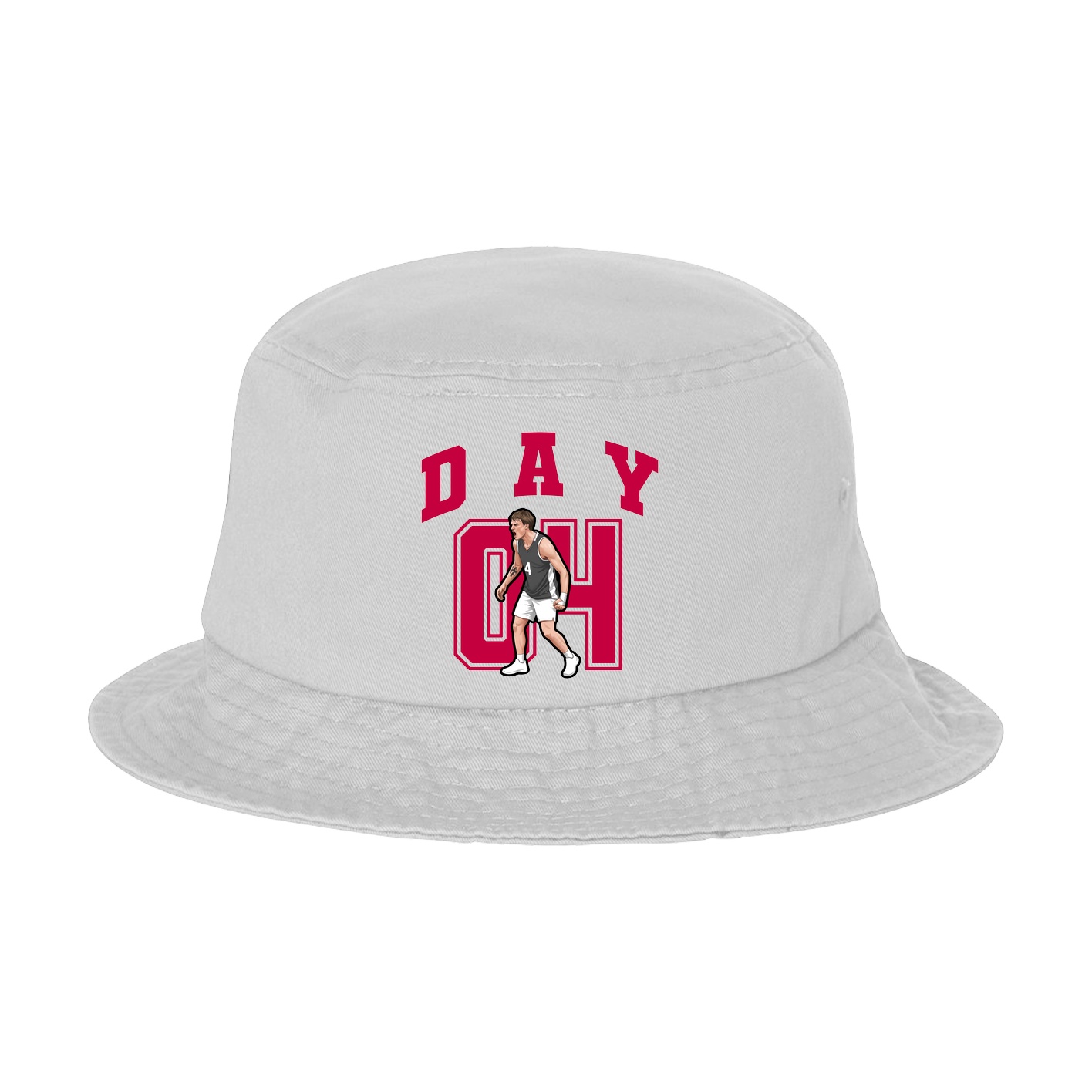 Bucket Cap — Number in White