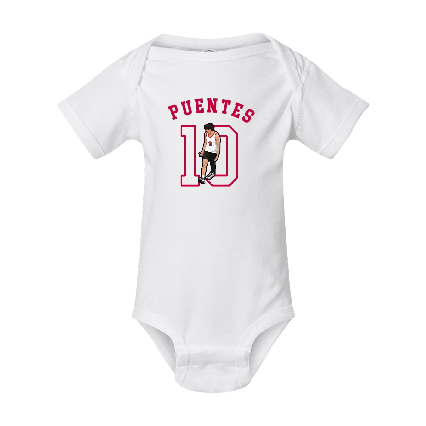 Baby Onesie — Shirsey Arch in White
