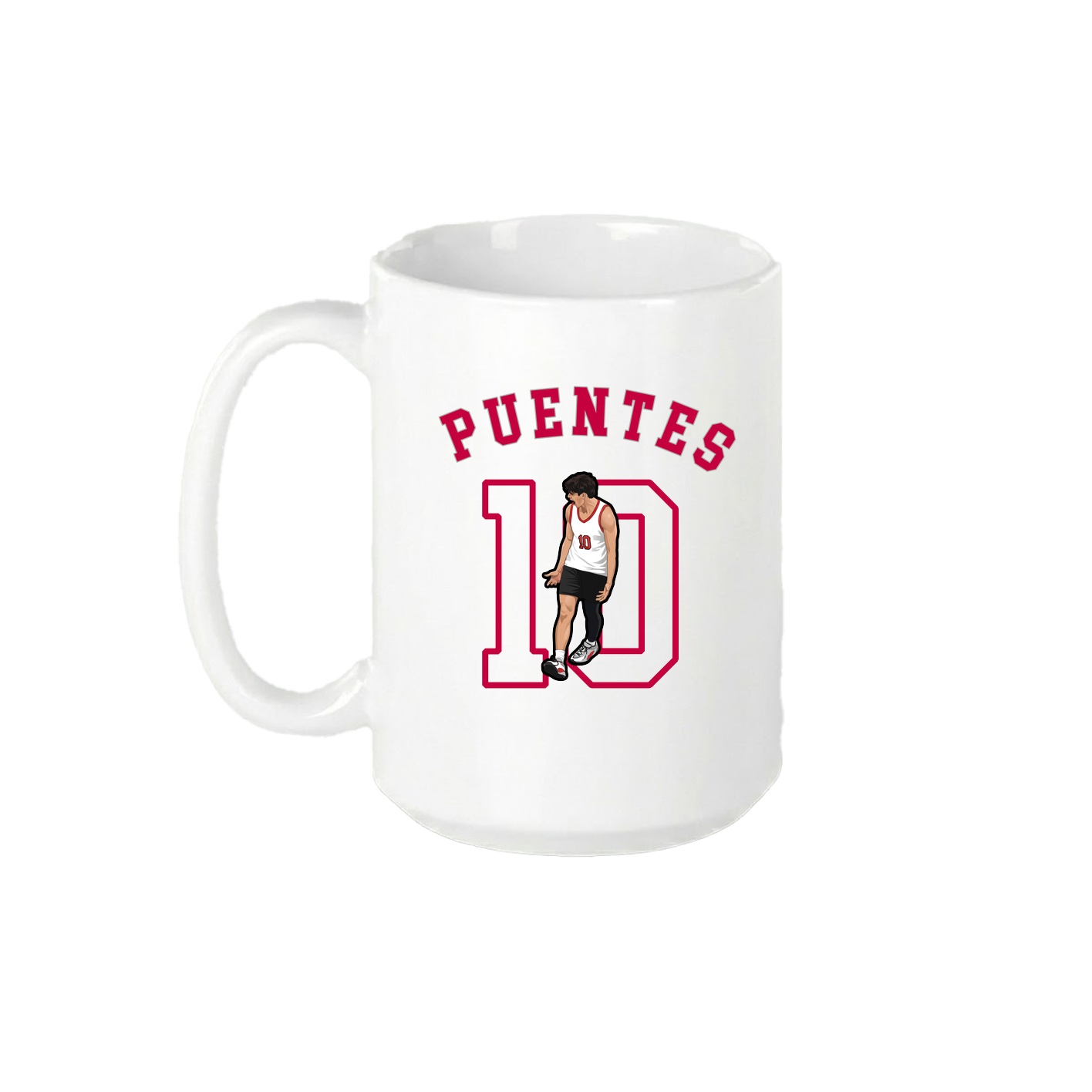 15oz Coffee Mug — Shirsey Arch in White