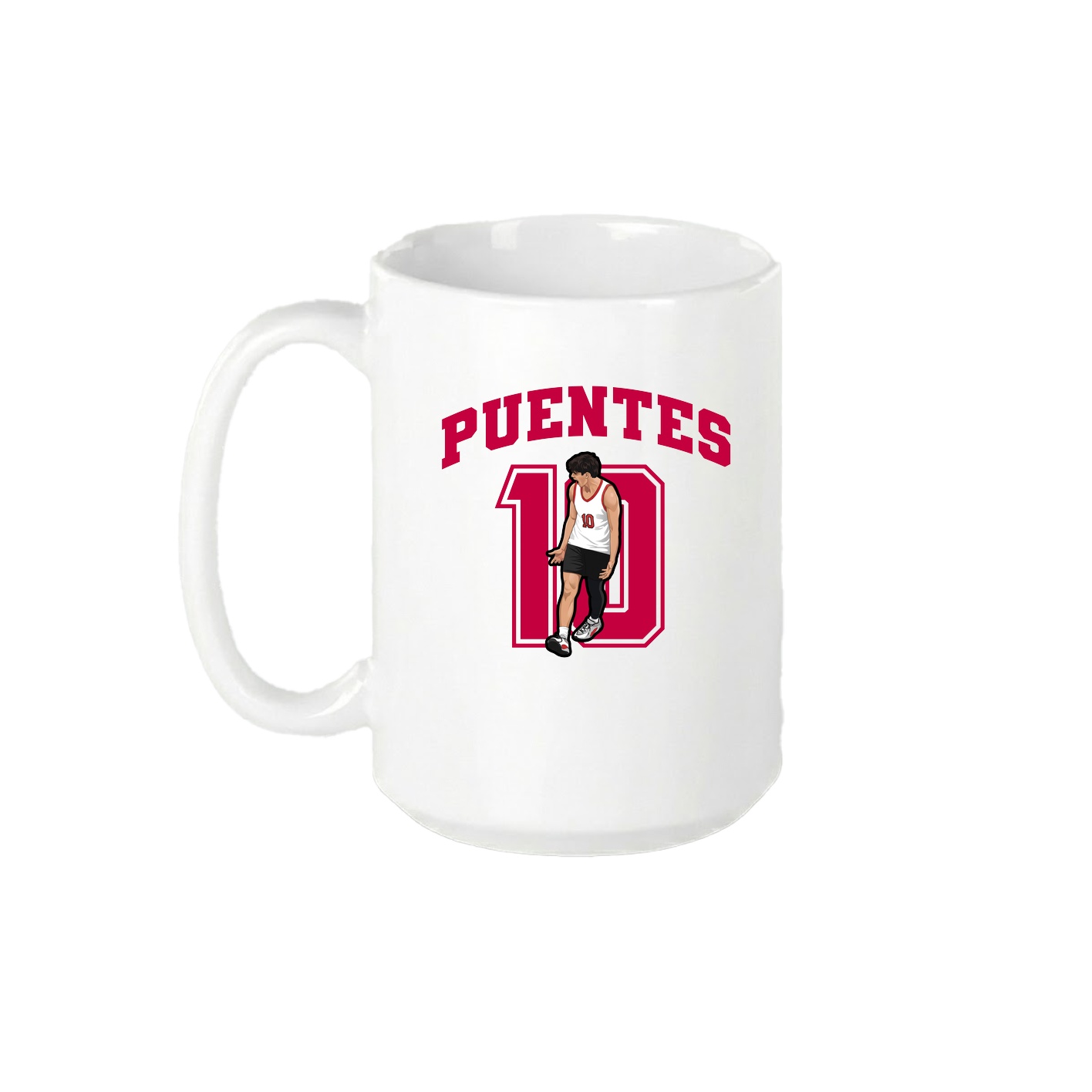 15oz Coffee Mug — Number in White