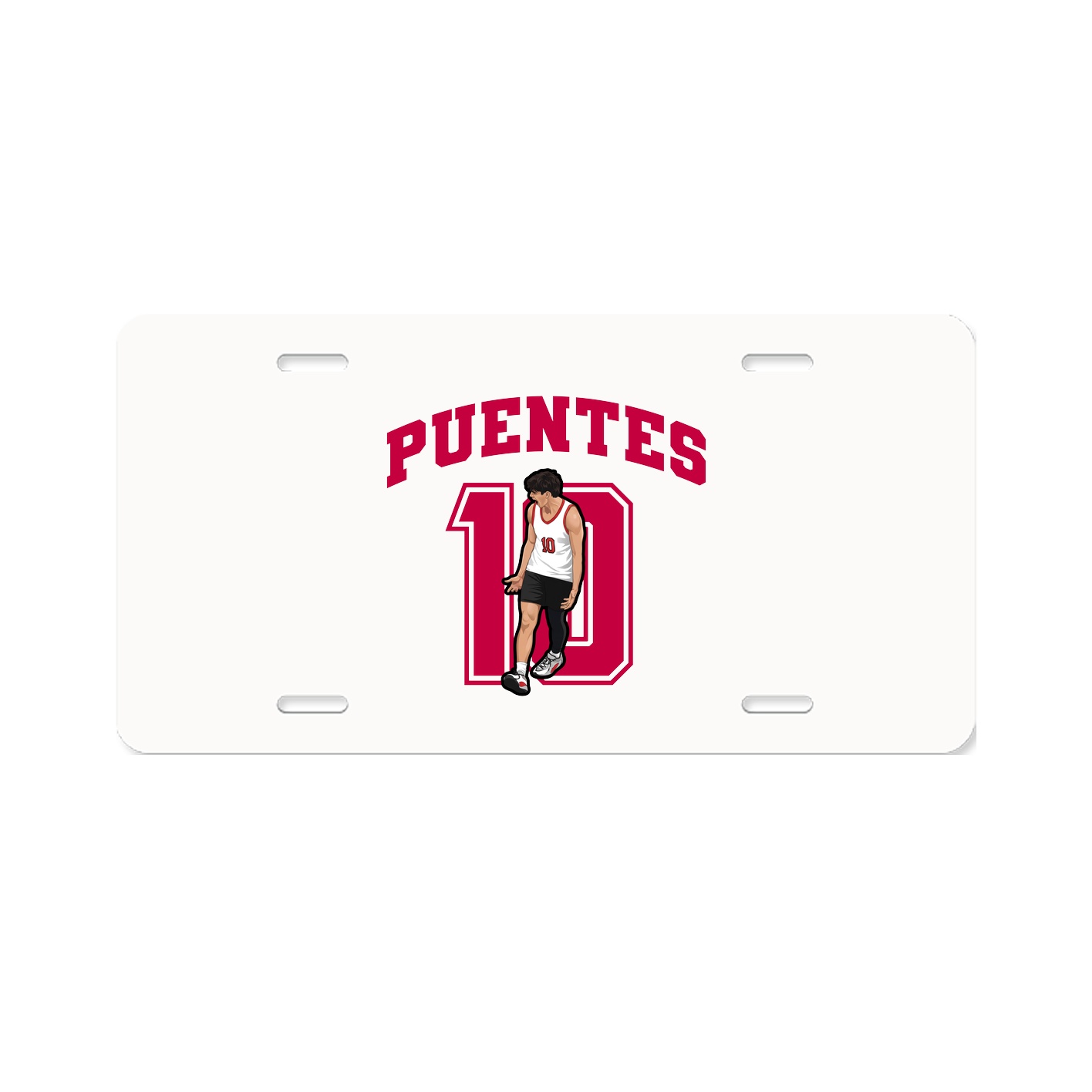 License Plate — Number in Classic