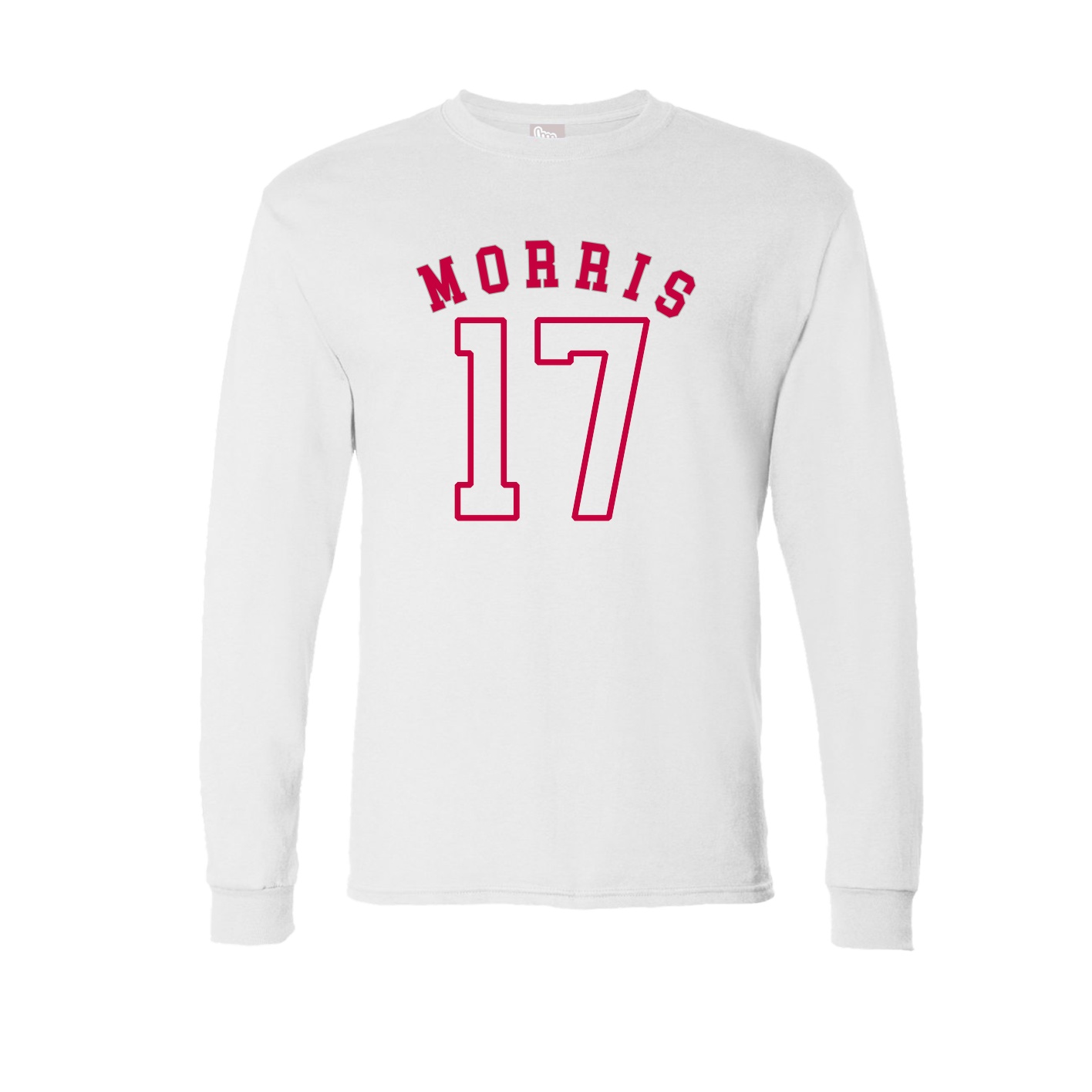 Long Sleeve Tee — Shirsey Arch in White