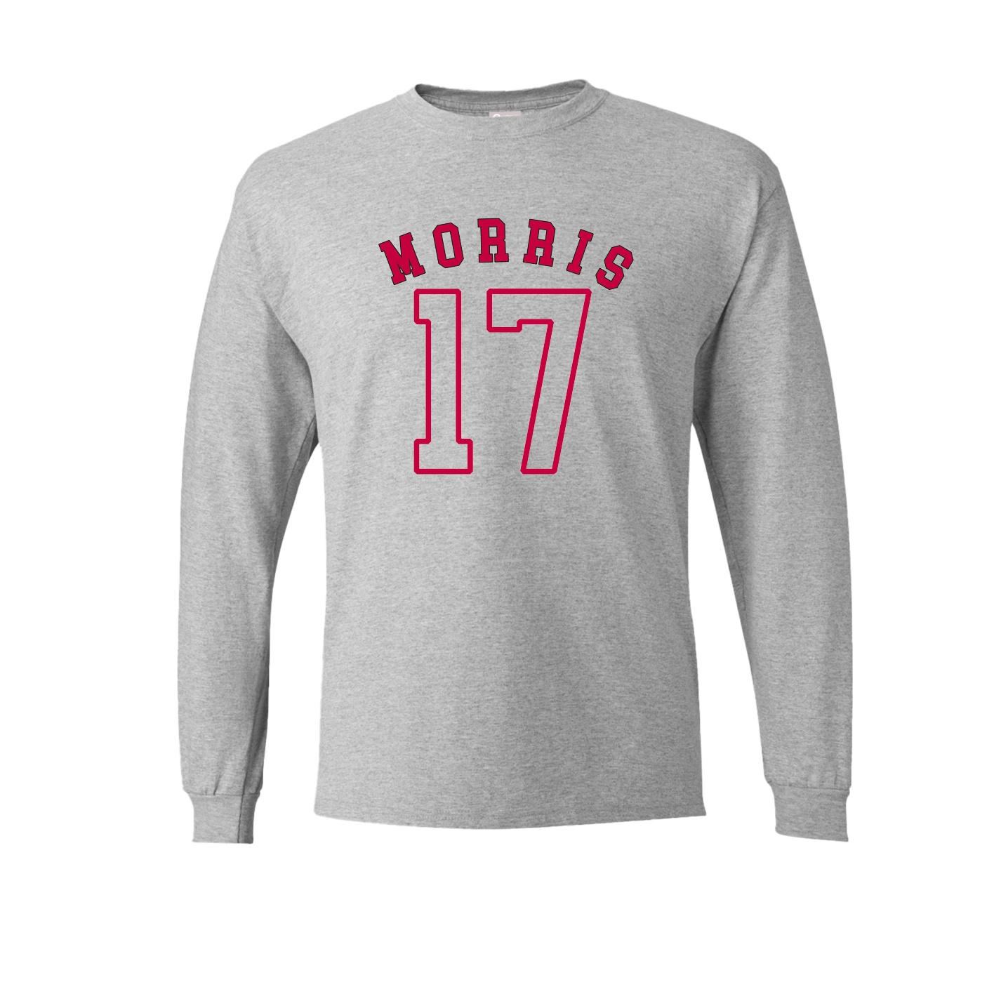 Long Sleeve Tee — Shirsey Arch in Grey