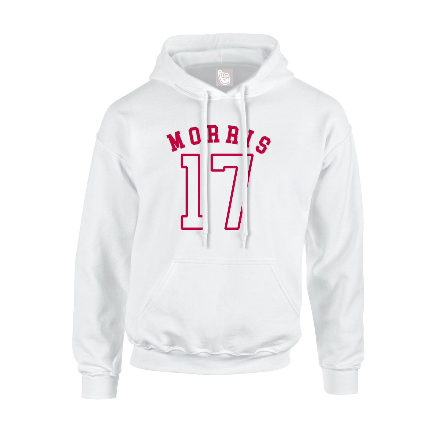 Hoodie — Shirsey Arch in White