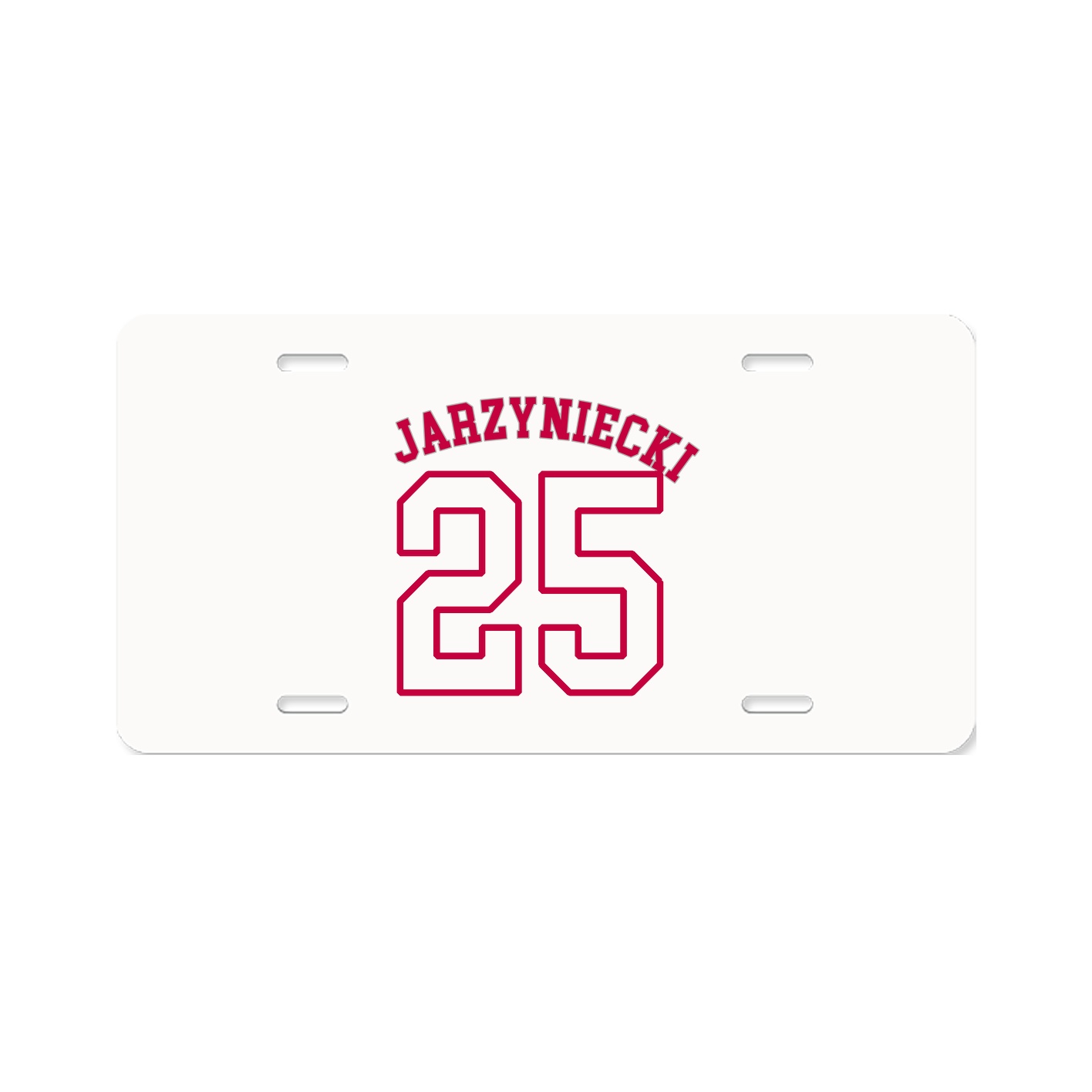 License Plate — Shirsey Arch in Classic