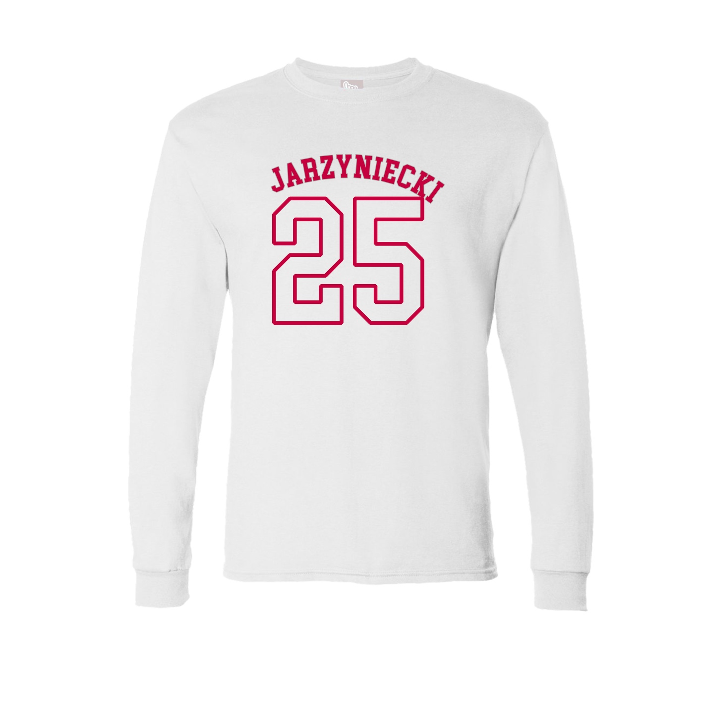 Long Sleeve Tee — Shirsey Arch in White