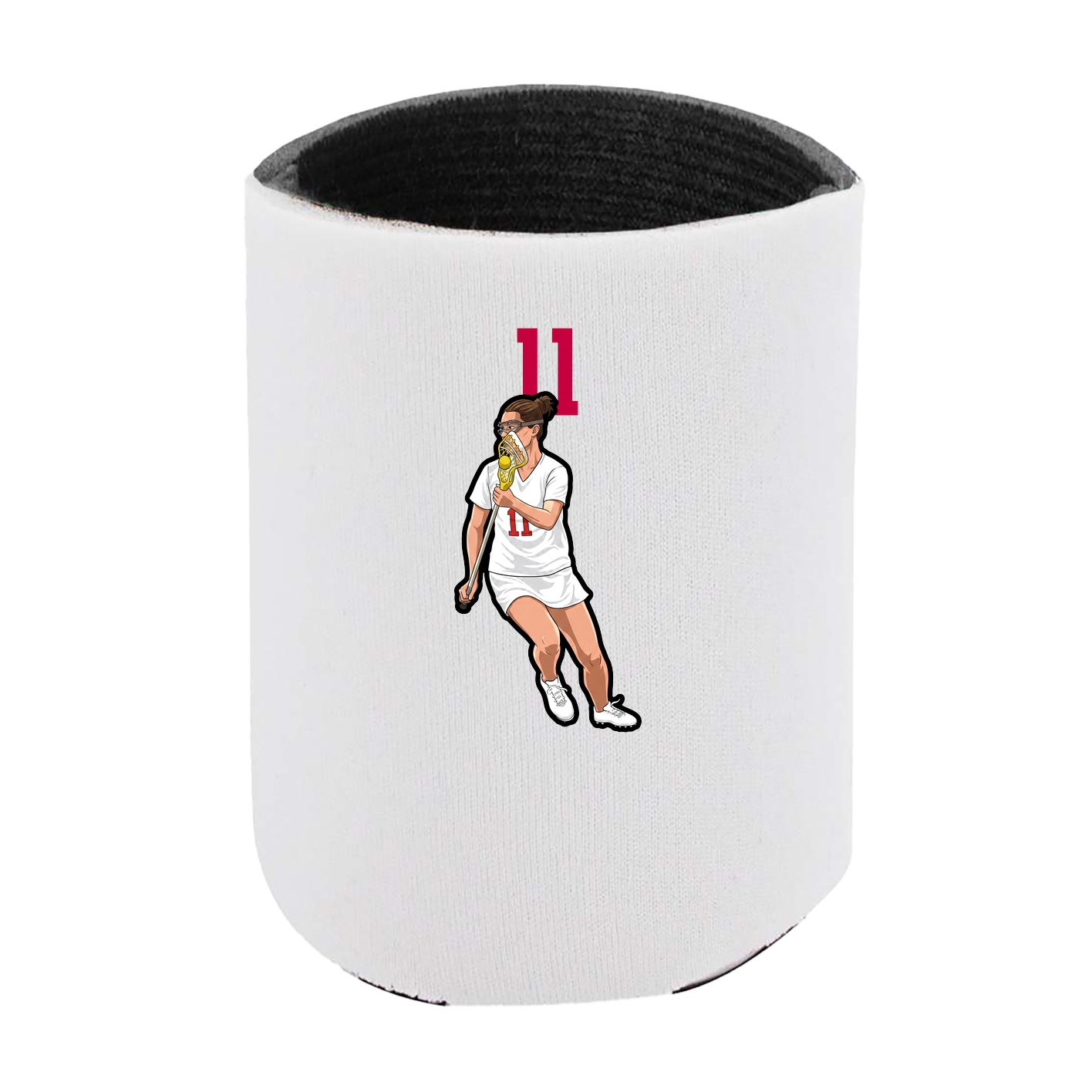 Can Holder — Number Top in White