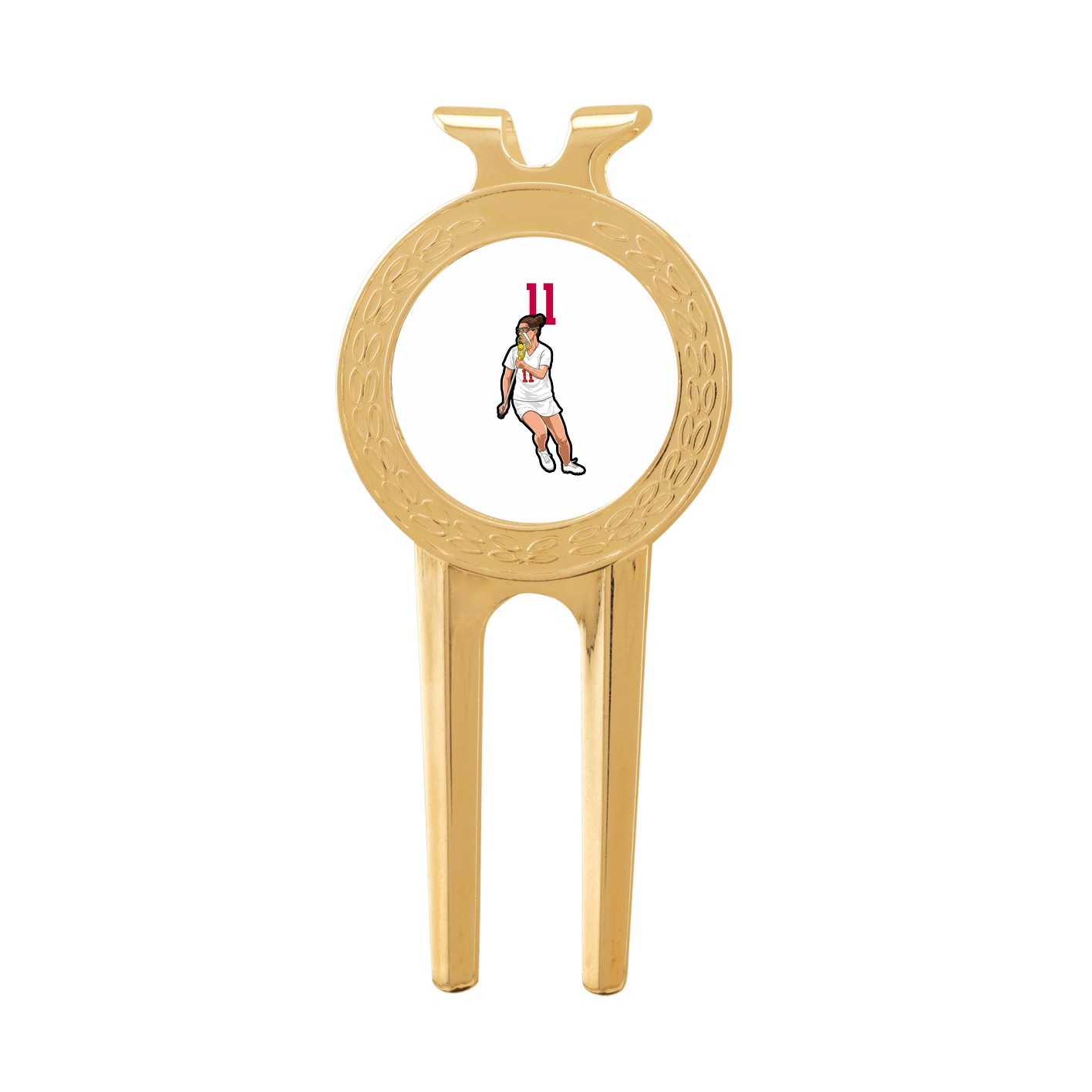 Divot Tool with Ball Marker — Number Top in Classic